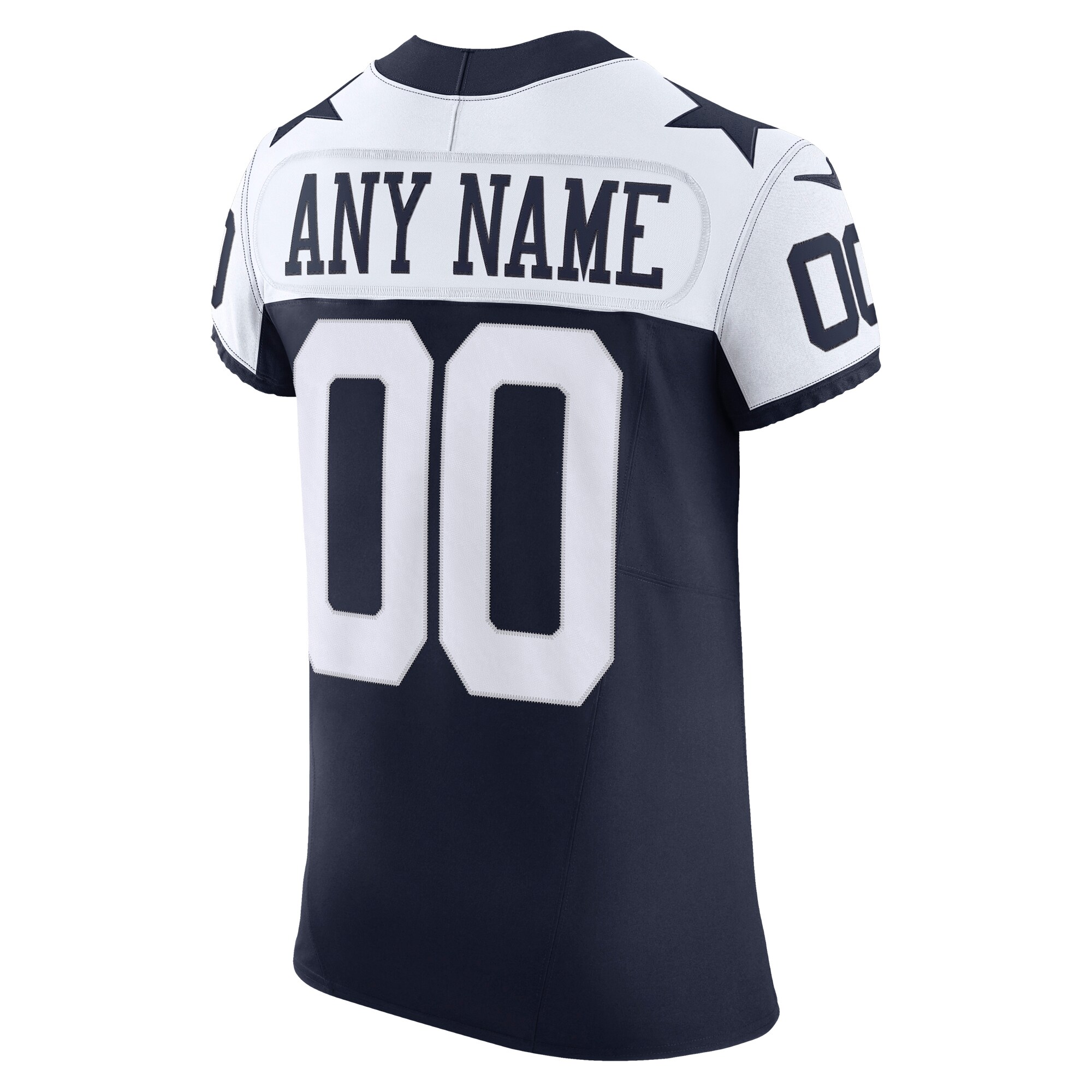 Dallas Cowboys Vapor F.u.s.e. Elite Custom Jersey – Navy