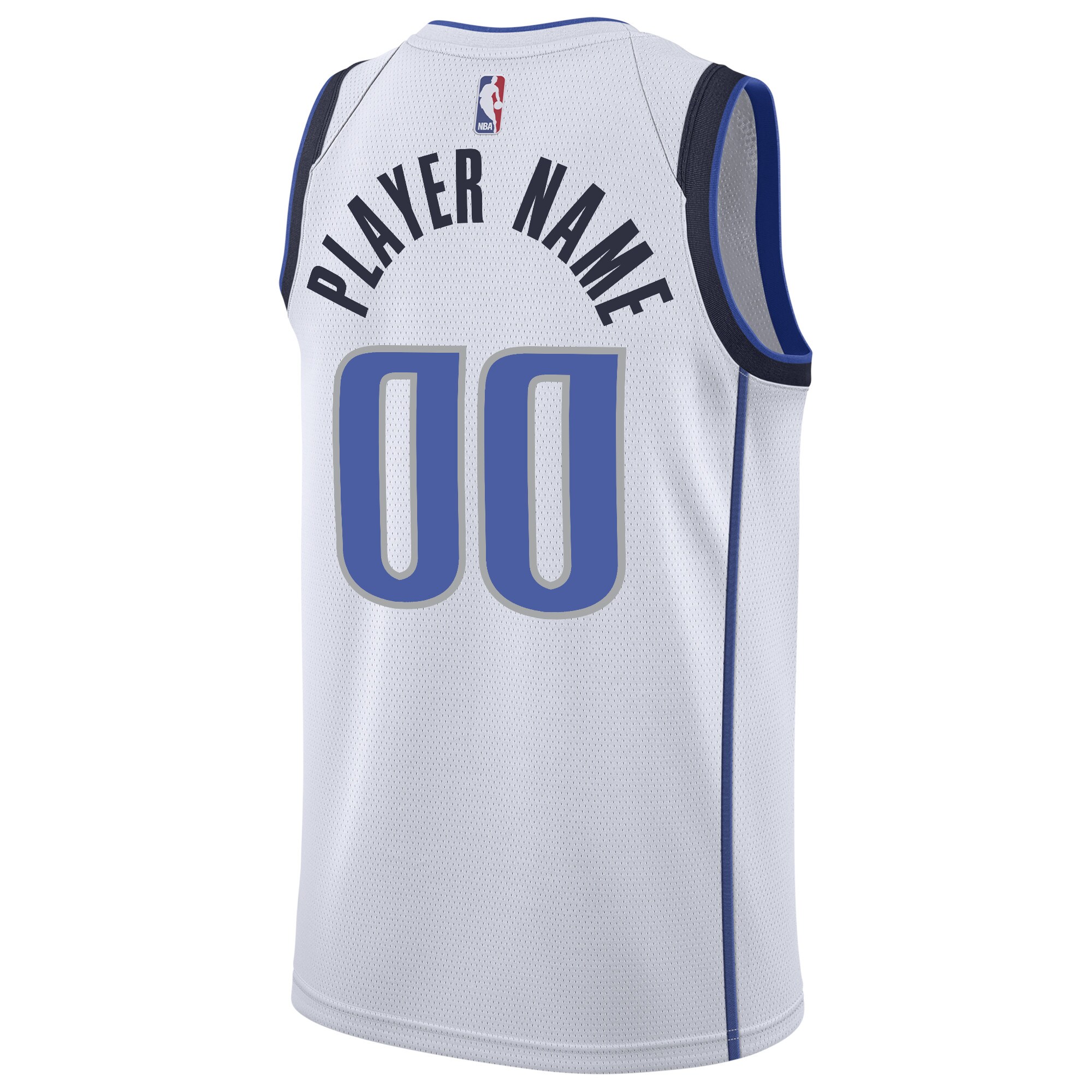 Dallas Mavericks Custom Swingman Jersey White – Association Edition