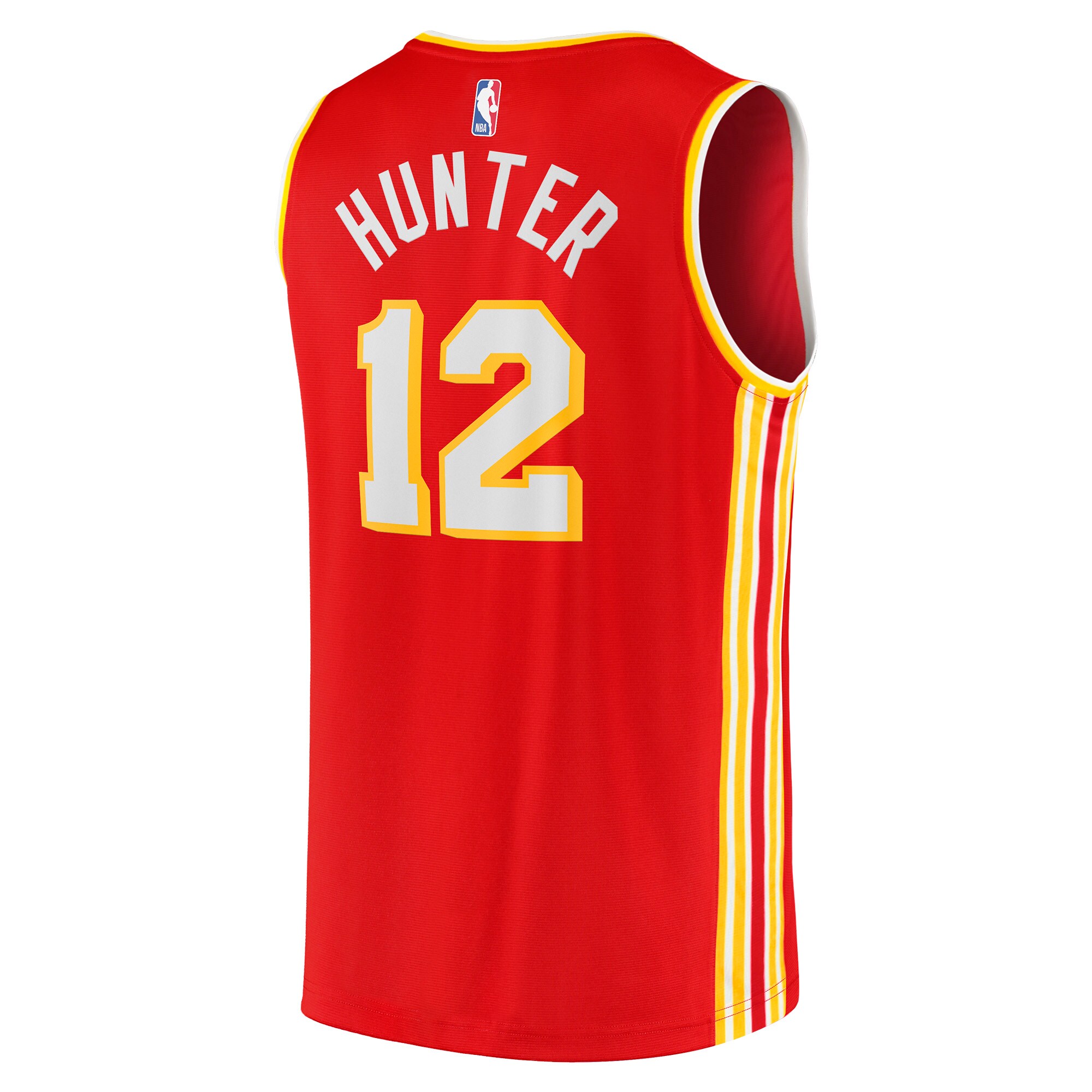 De’andre Hunter Atlanta Hawks Fanatics Youth Fast Break Jersey – Icon Edition – Red