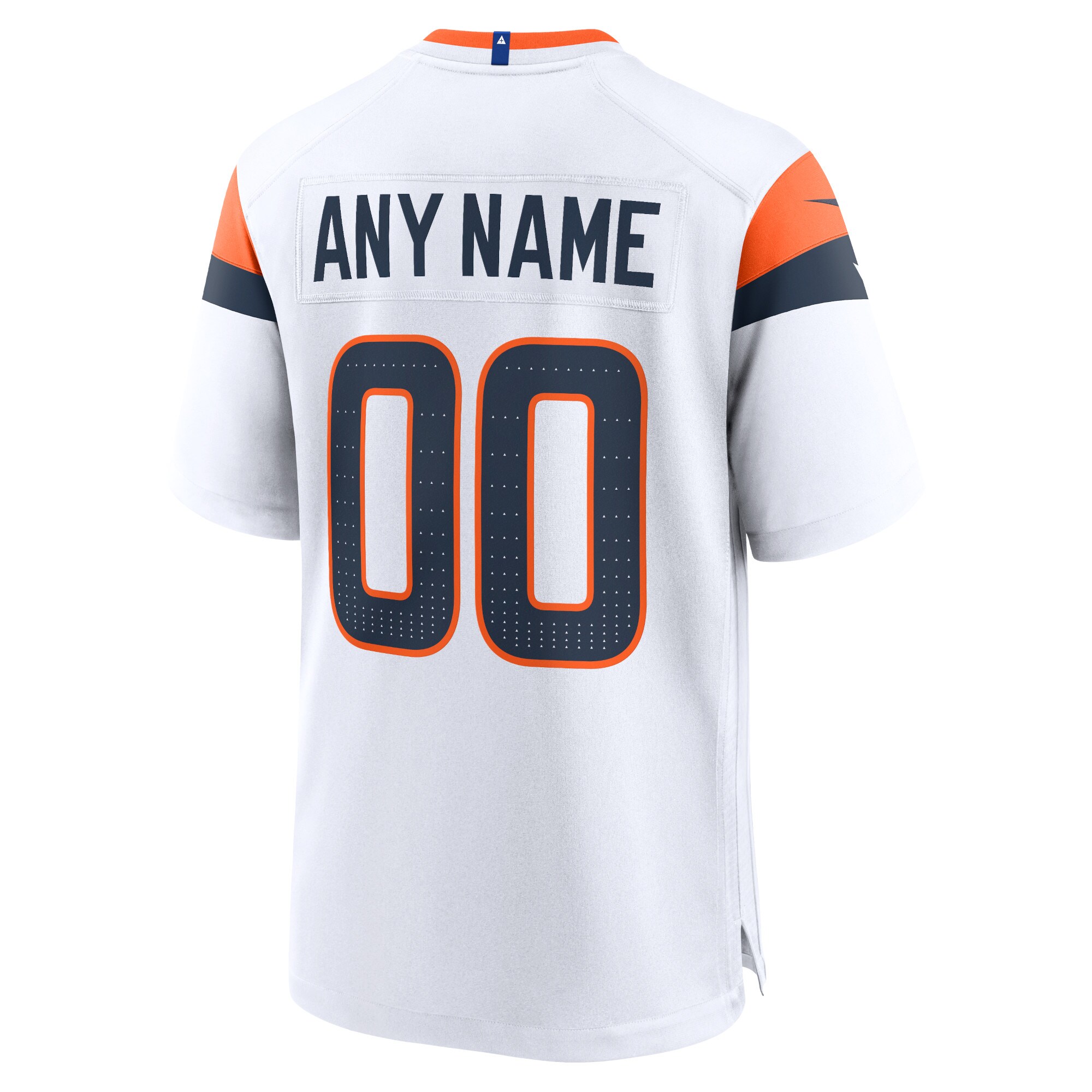 Denver Broncos Custom Game Jersey – White