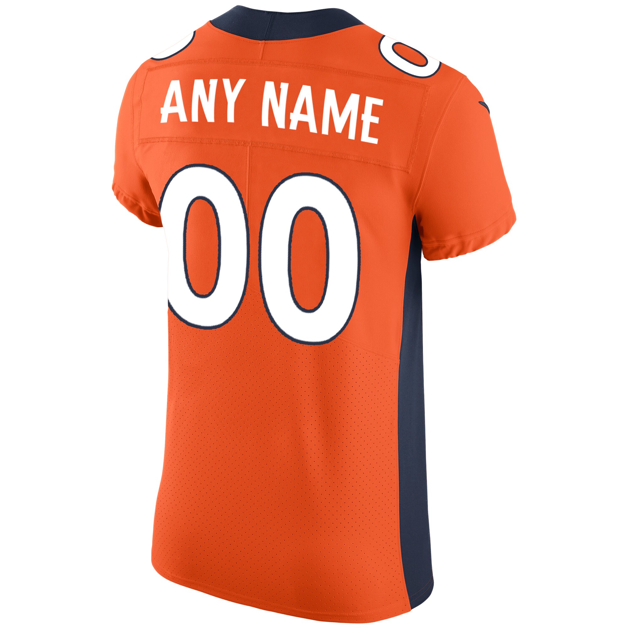 Denver Broncos Vapor Untouchable Custom Elite Jersey – Orange