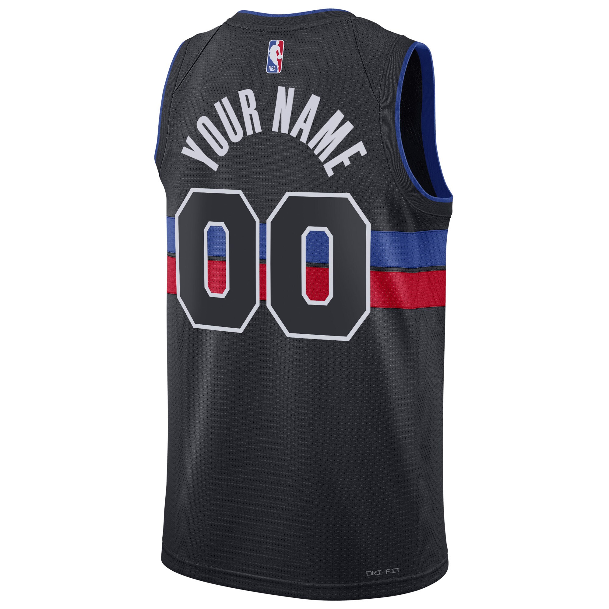 Detroit Pistons Jordan Brand Unisex 2022/23 Swingman Custom Jersey – Statement Edition – Blue
