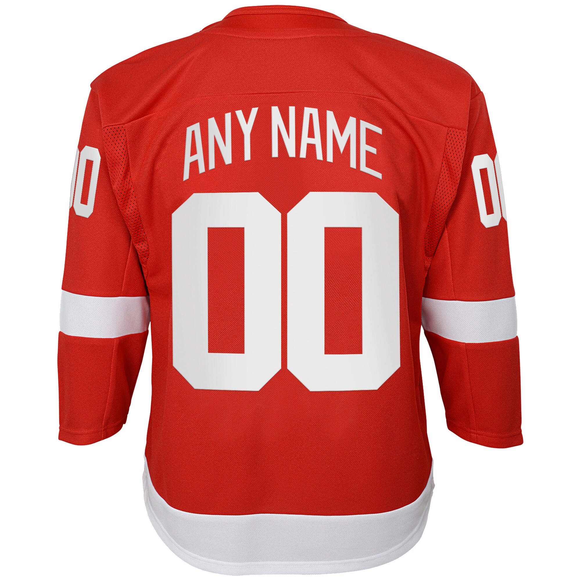Detroit Red Wings Youth Home Custom Premier Jersey – Red