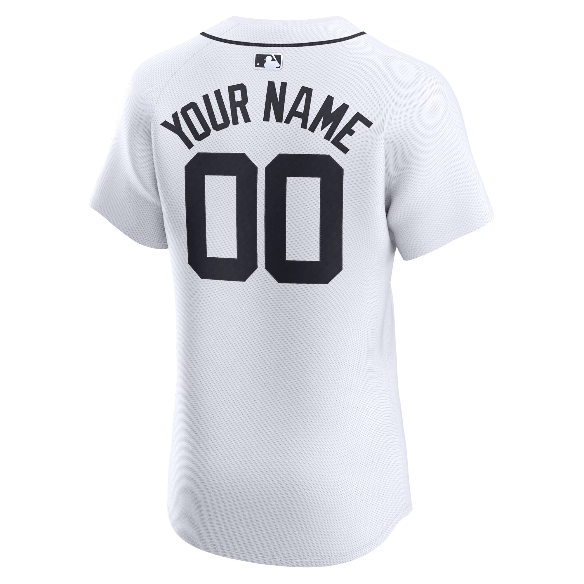 Detroit Tigers Home Elite Custom Jersey – White