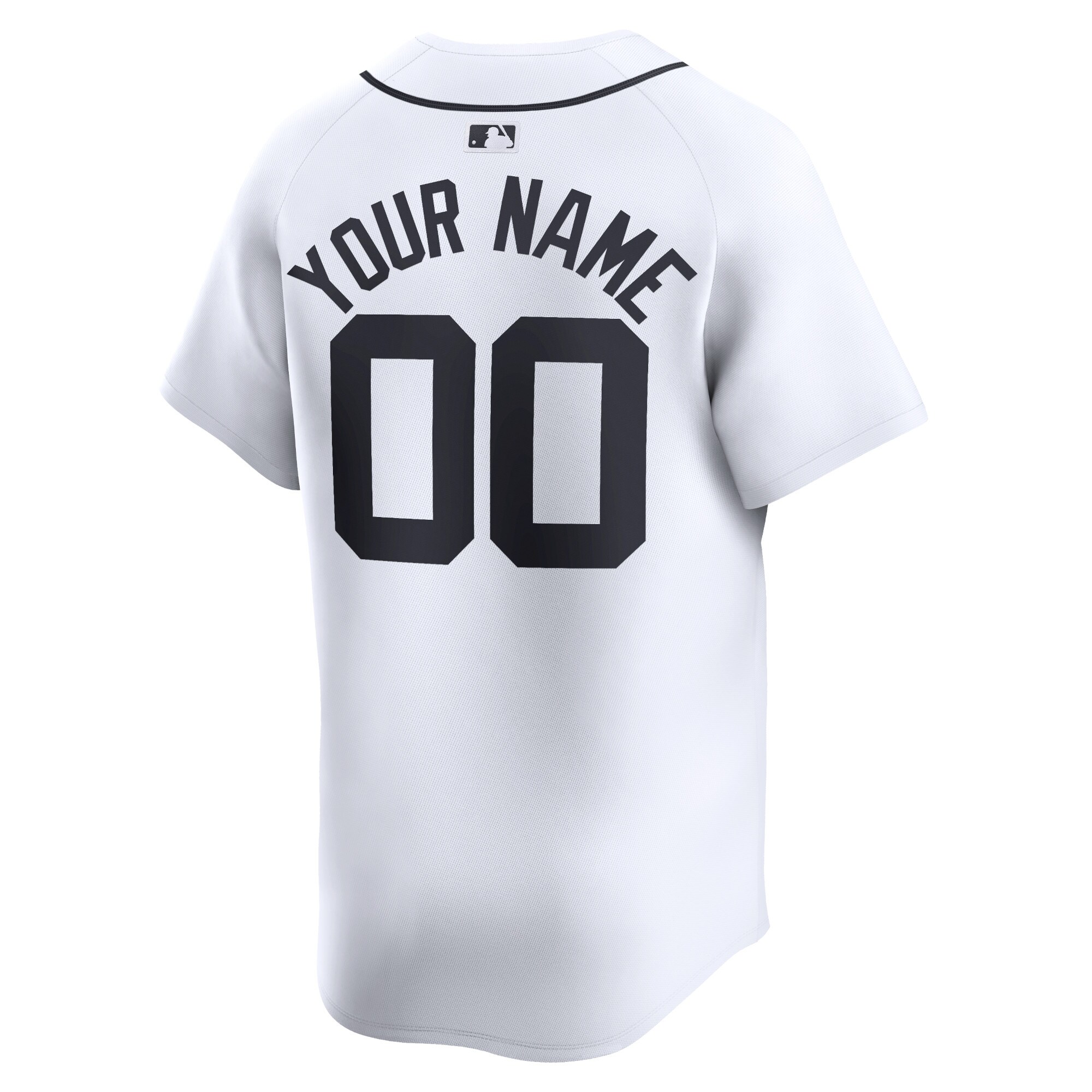 Detroit Tigers Home Limited Custom Jersey – White