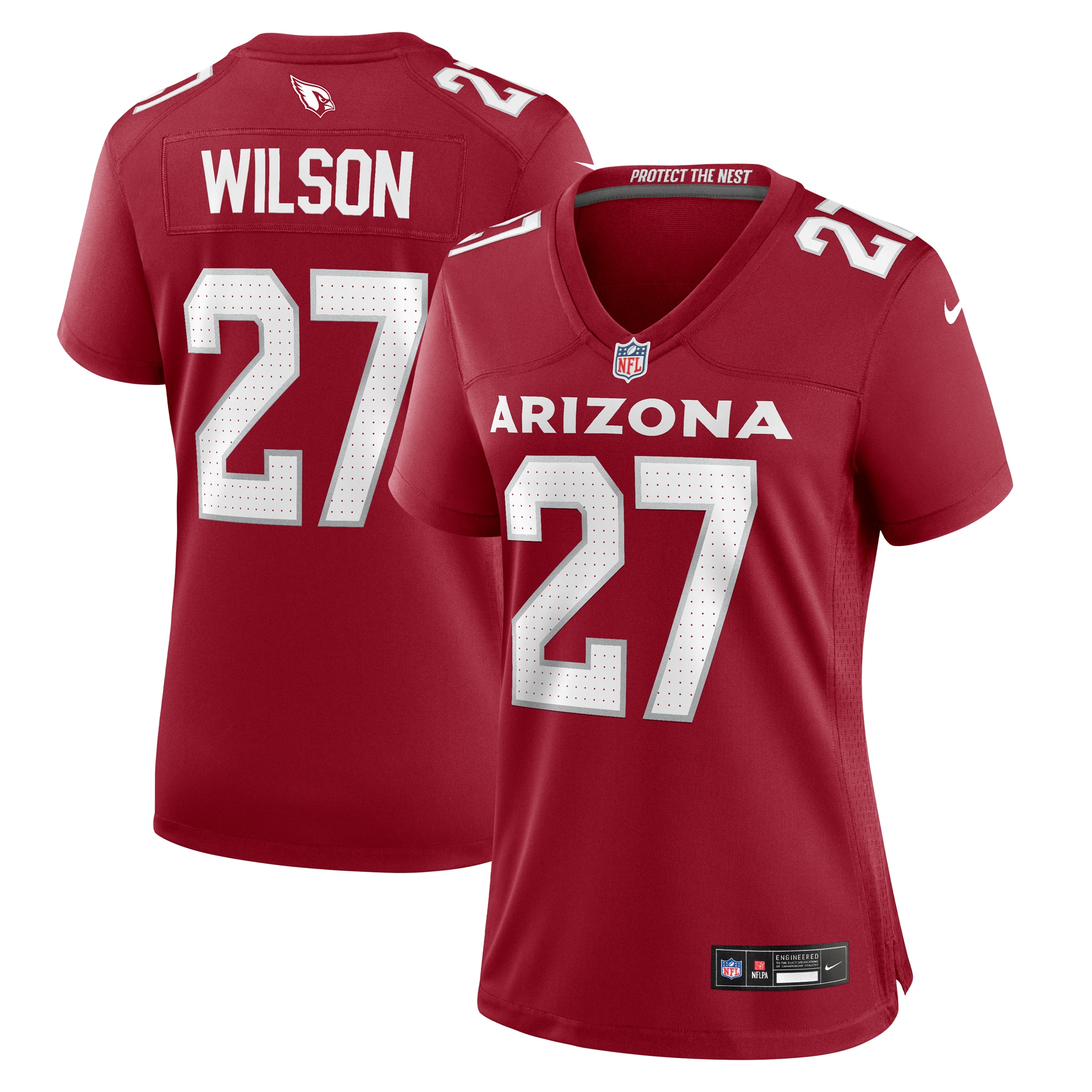 Divaad Wilson Arizona Cardinals Women's Team Game Jersey - Cardinal