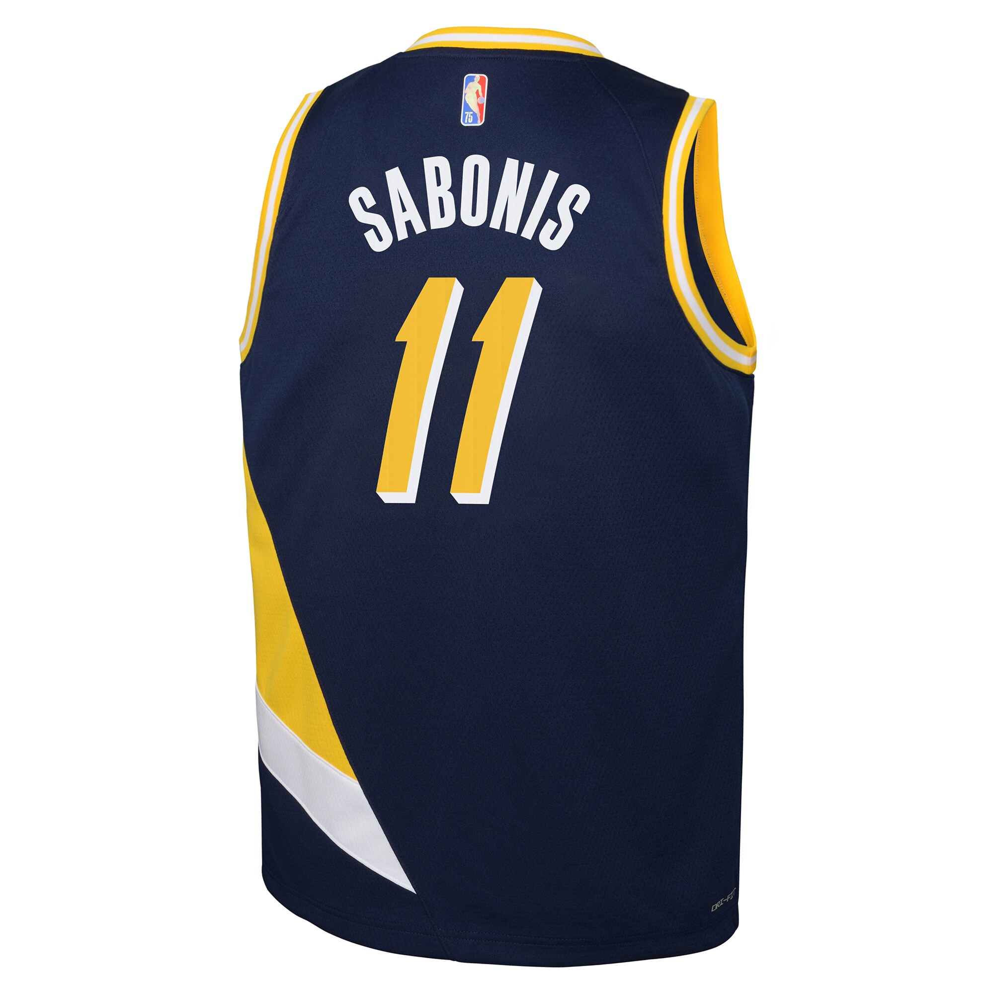 Domantas Sabonis Indiana Pacers Youth 2021/22 Swingman Jersey – City Edition – Navy