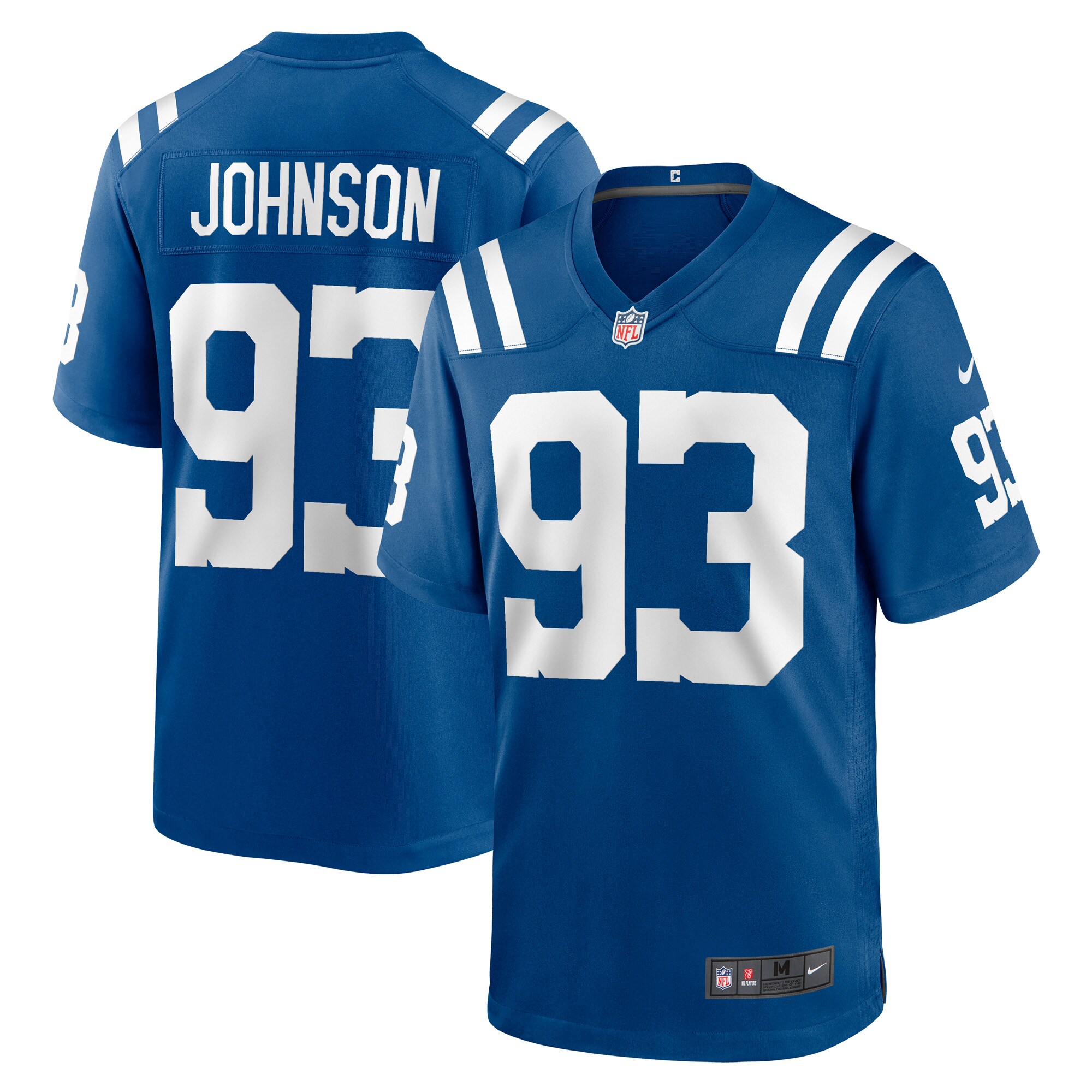 Eric Johnson Indianapolis Colts Player Game Jersey – Royal