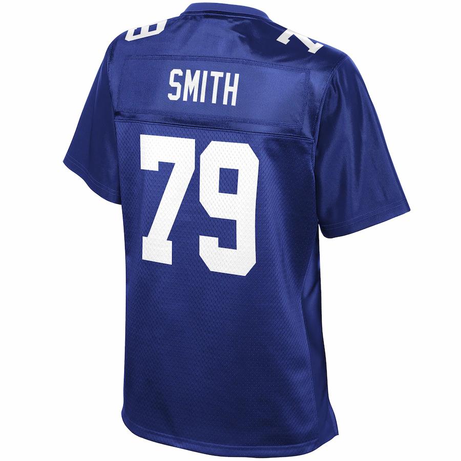 Eric Smith New York Giants Pro Line Women’s Player Jersey – Royal