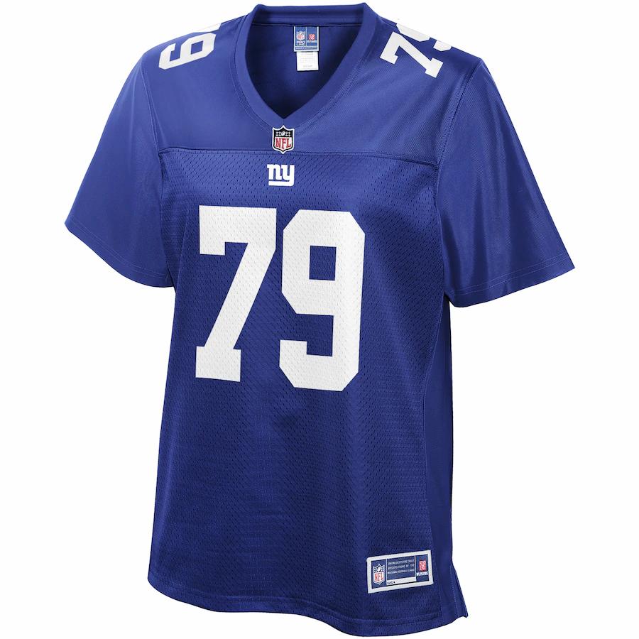 Eric Smith New York Giants Pro Line Women’s Player Jersey – Royal