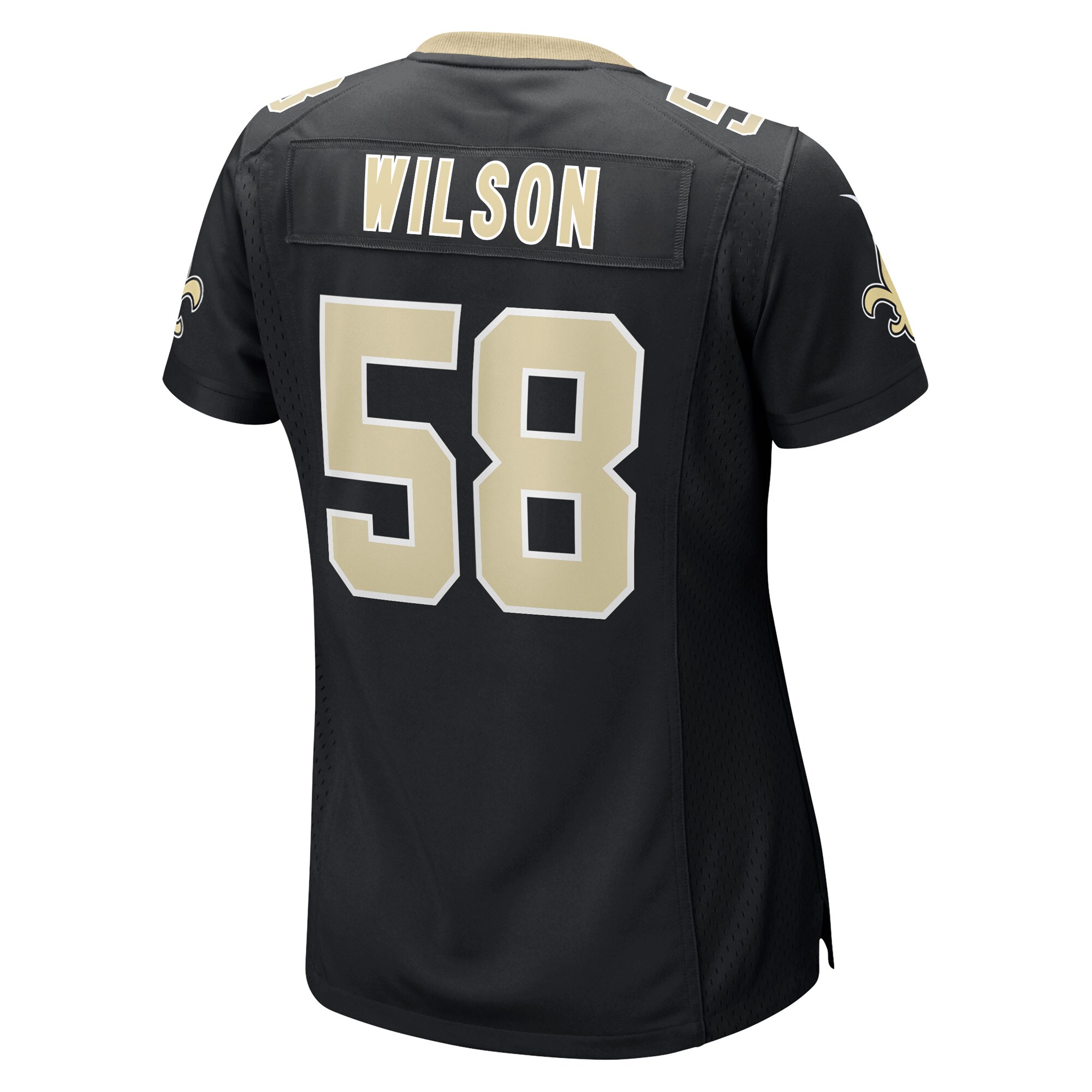 Eric Wilson New Orleans Saints Women’s Game Player Jersey – Black