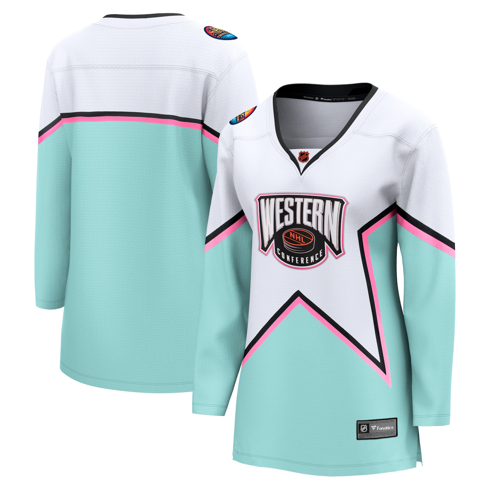 Fanatics Women's All-star Game Western Conference Breakaway Jersey - White