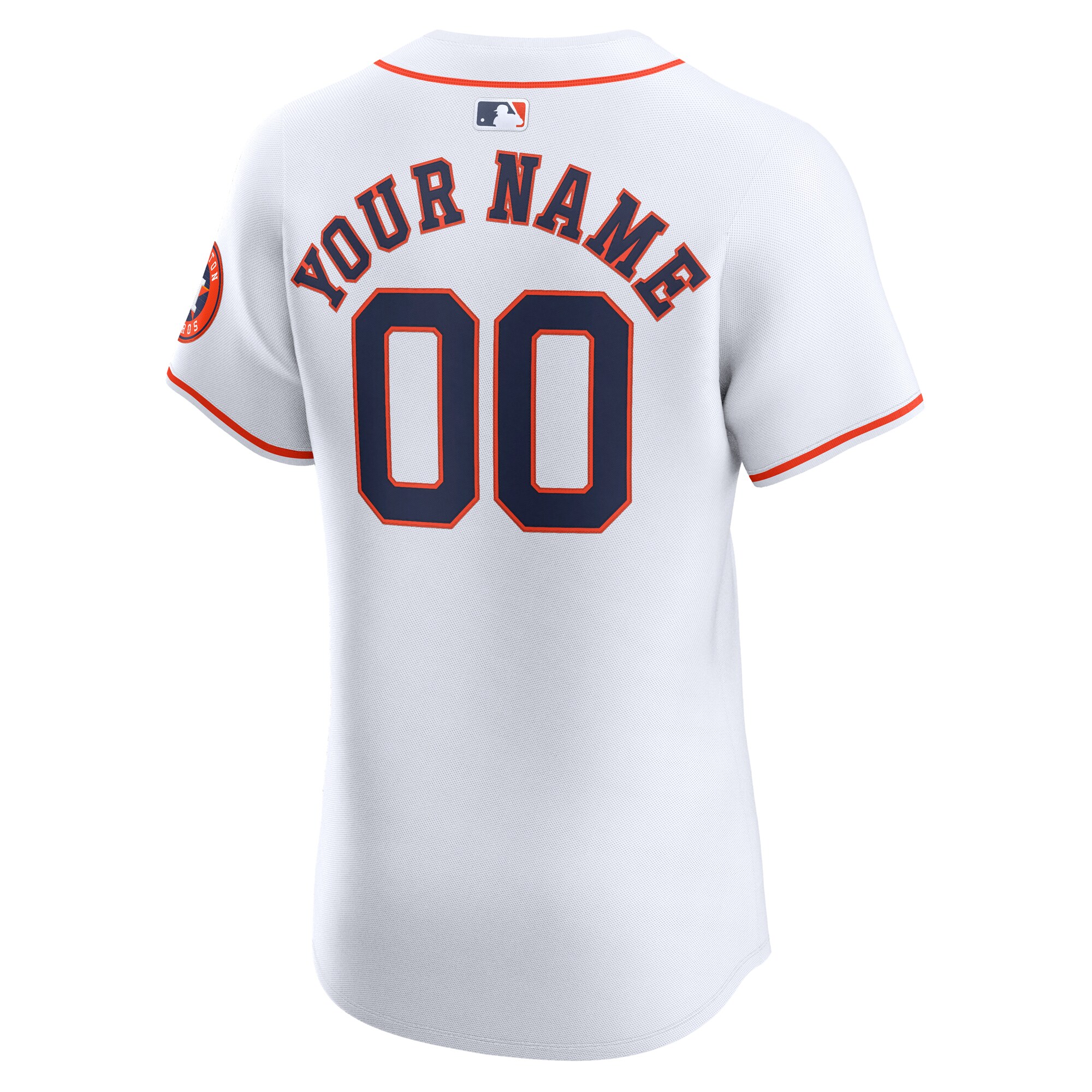 Houston Astros Home Elite Custom Jersey – White