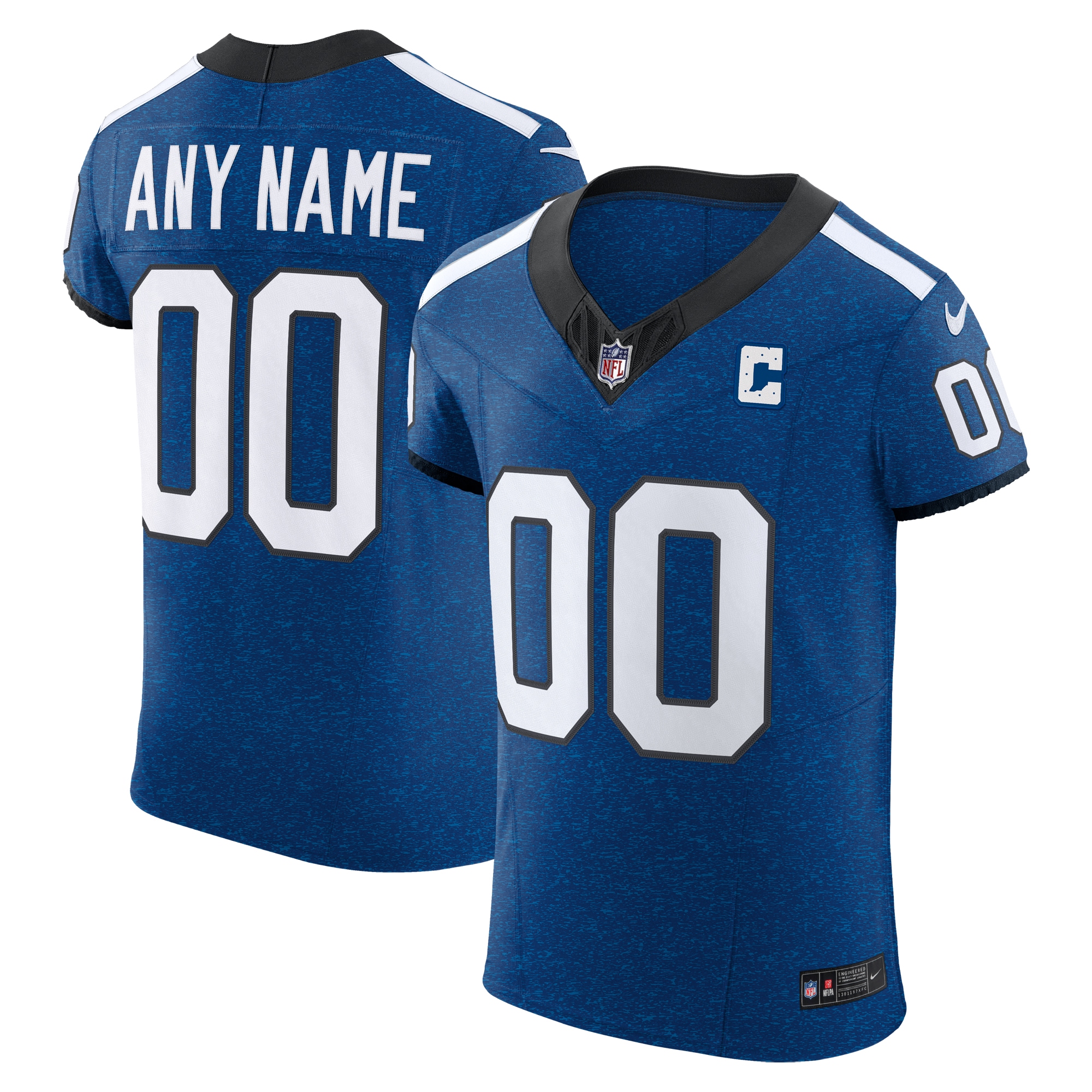 Indianapolis Colts Vapor F.u.s.e. Elite Custom Jersey - Royal
