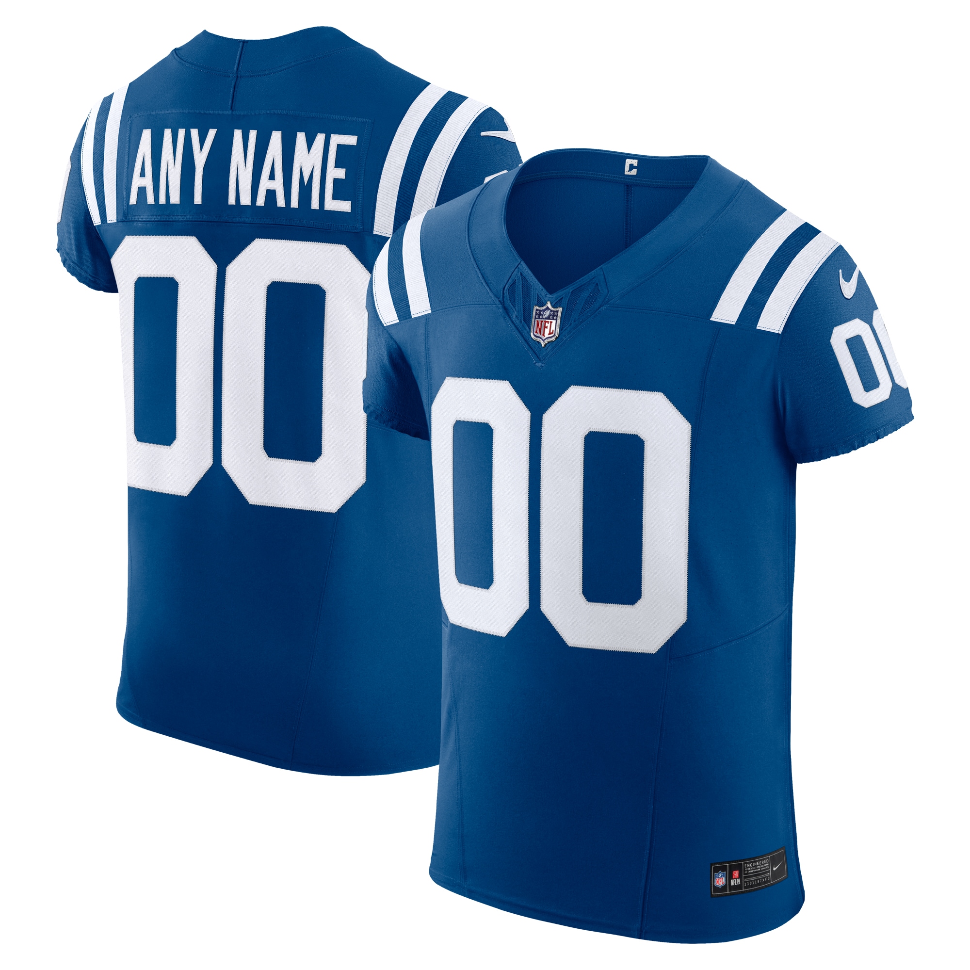 Indianapolis Colts Vapor F.u.s.e. Elite Custom Jersey - Royal