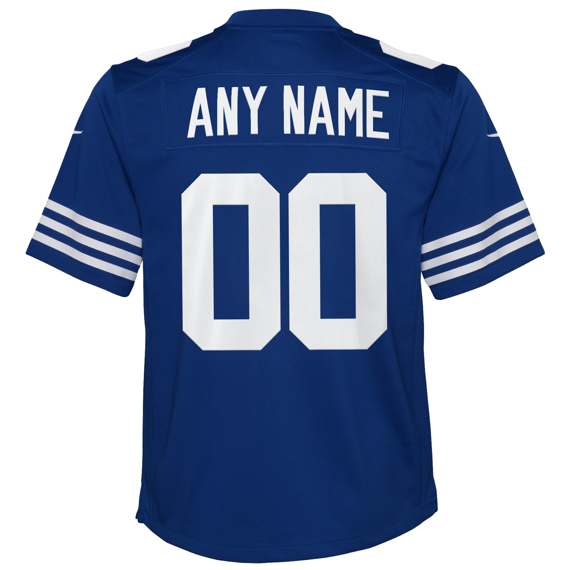 Indianapolis Colts Youth Alternate Custom Game Jersey – Royal