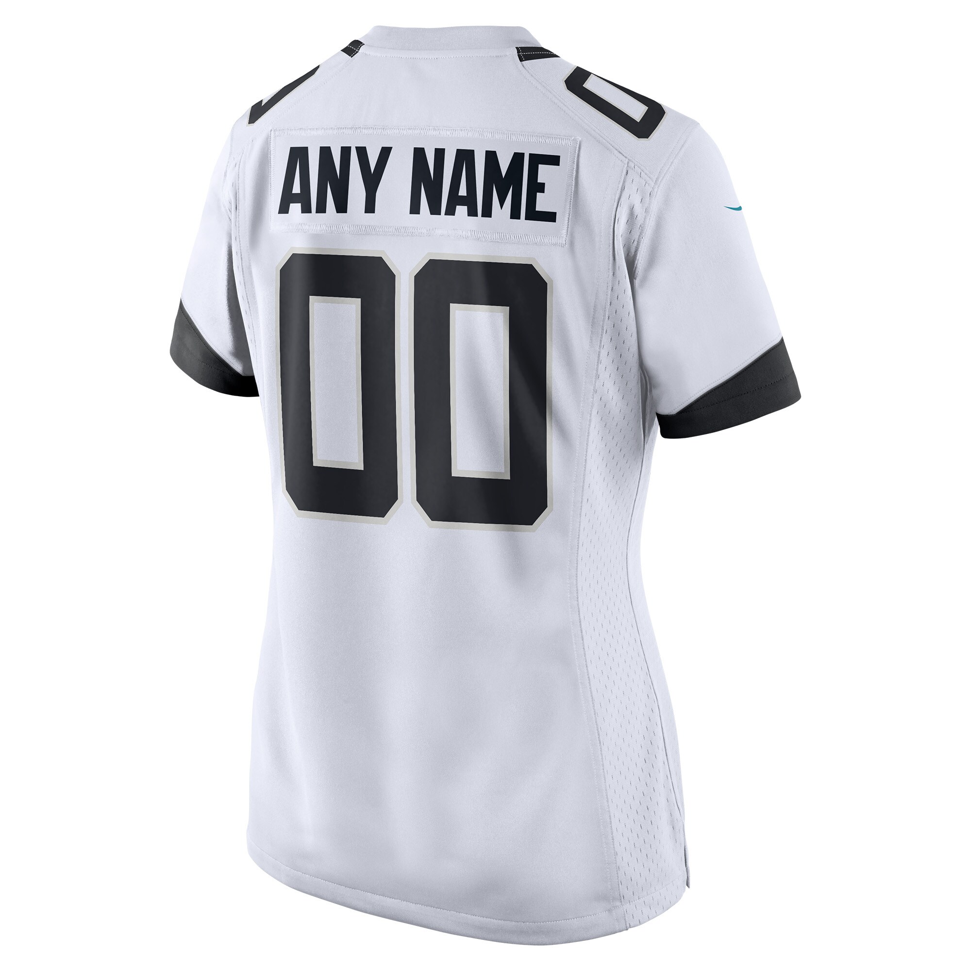 Jacksonville Jaguars Women’s Custom Game Jersey – White