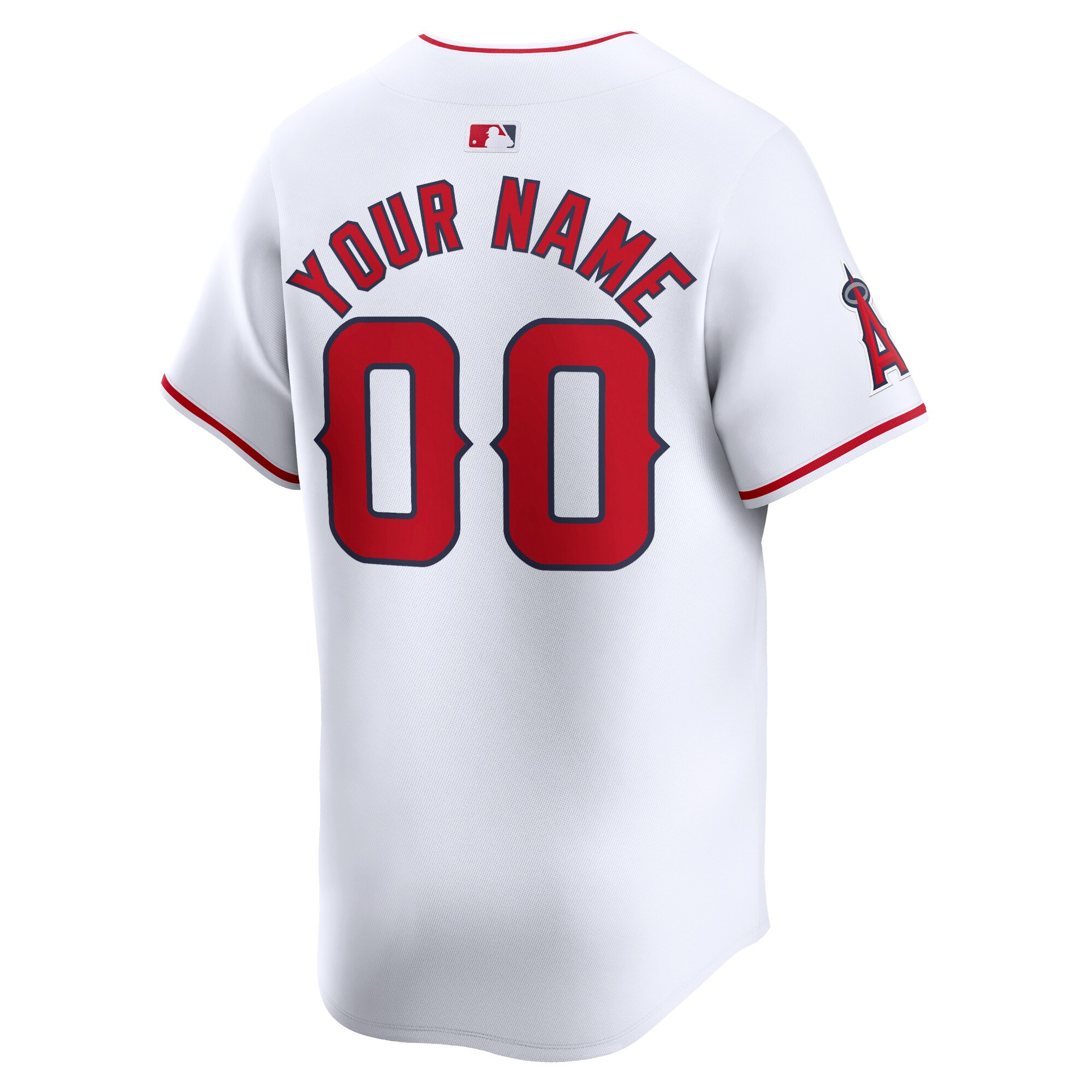 Los Angeles Angels Youth Home Limited Custom Jersey – White