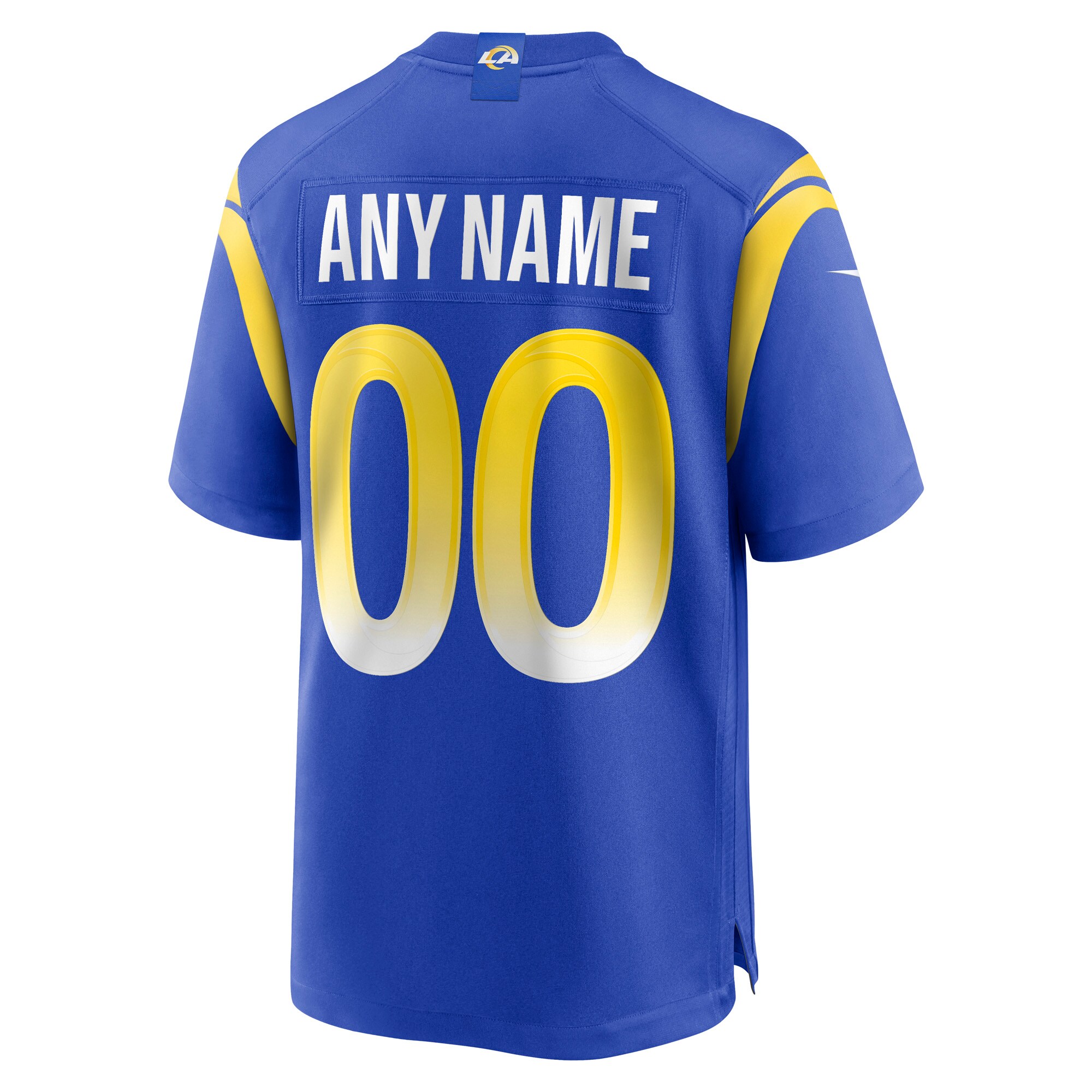 Los Angeles Rams Custom Game Jersey – Royal