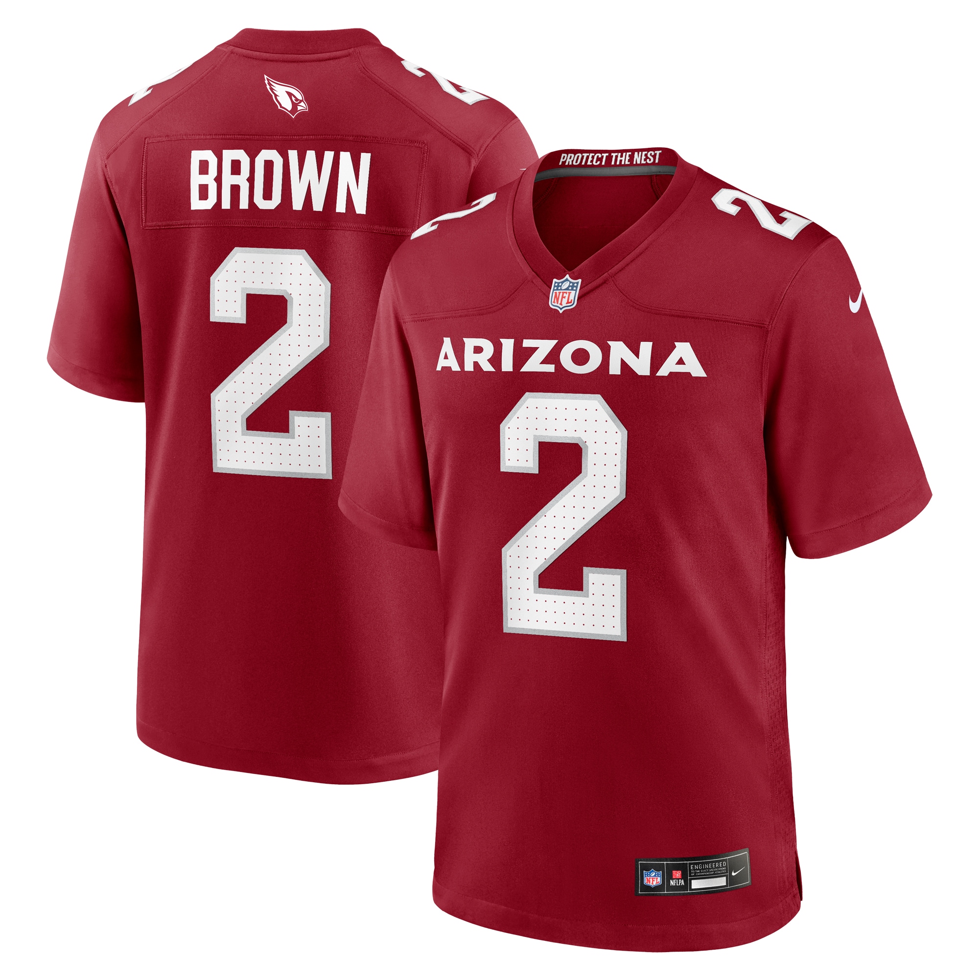 Marquise Brown Arizona Cardinals Home Game Jersey - Cardinal