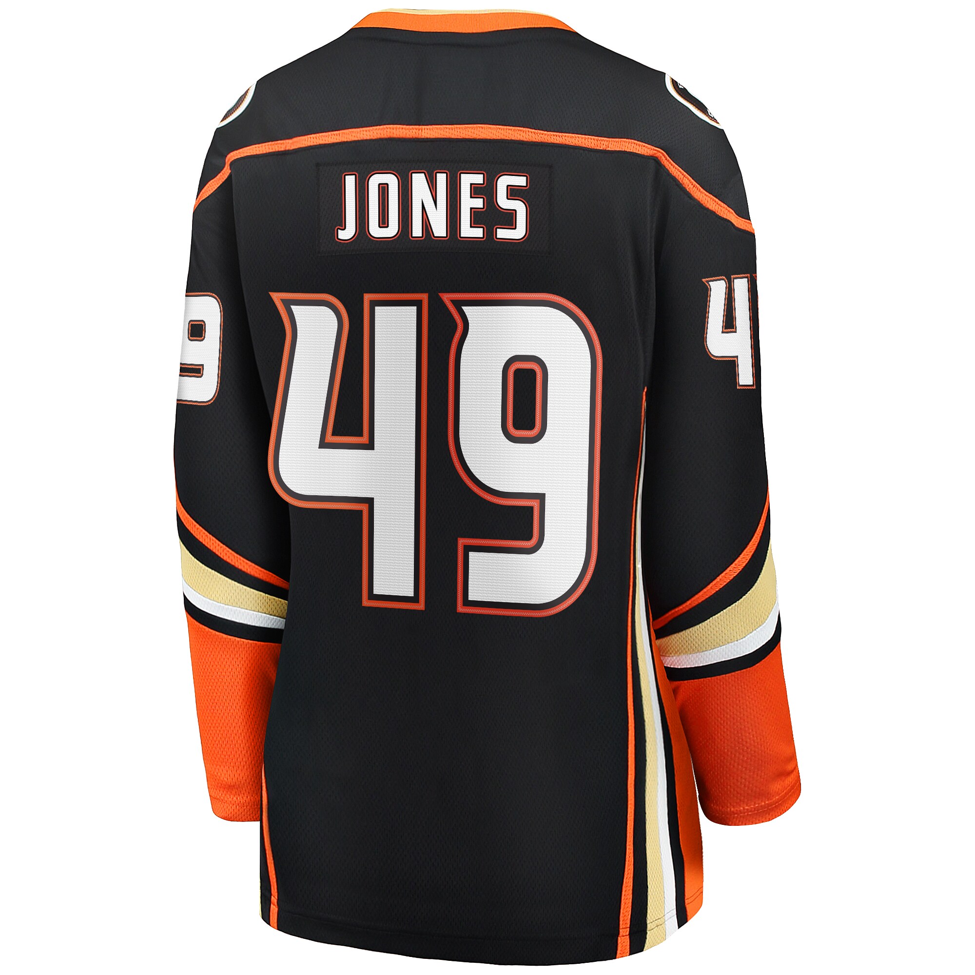Max Jones Anaheim Ducks Fanatics Women’s Home Breakaway Player Jersey – Black