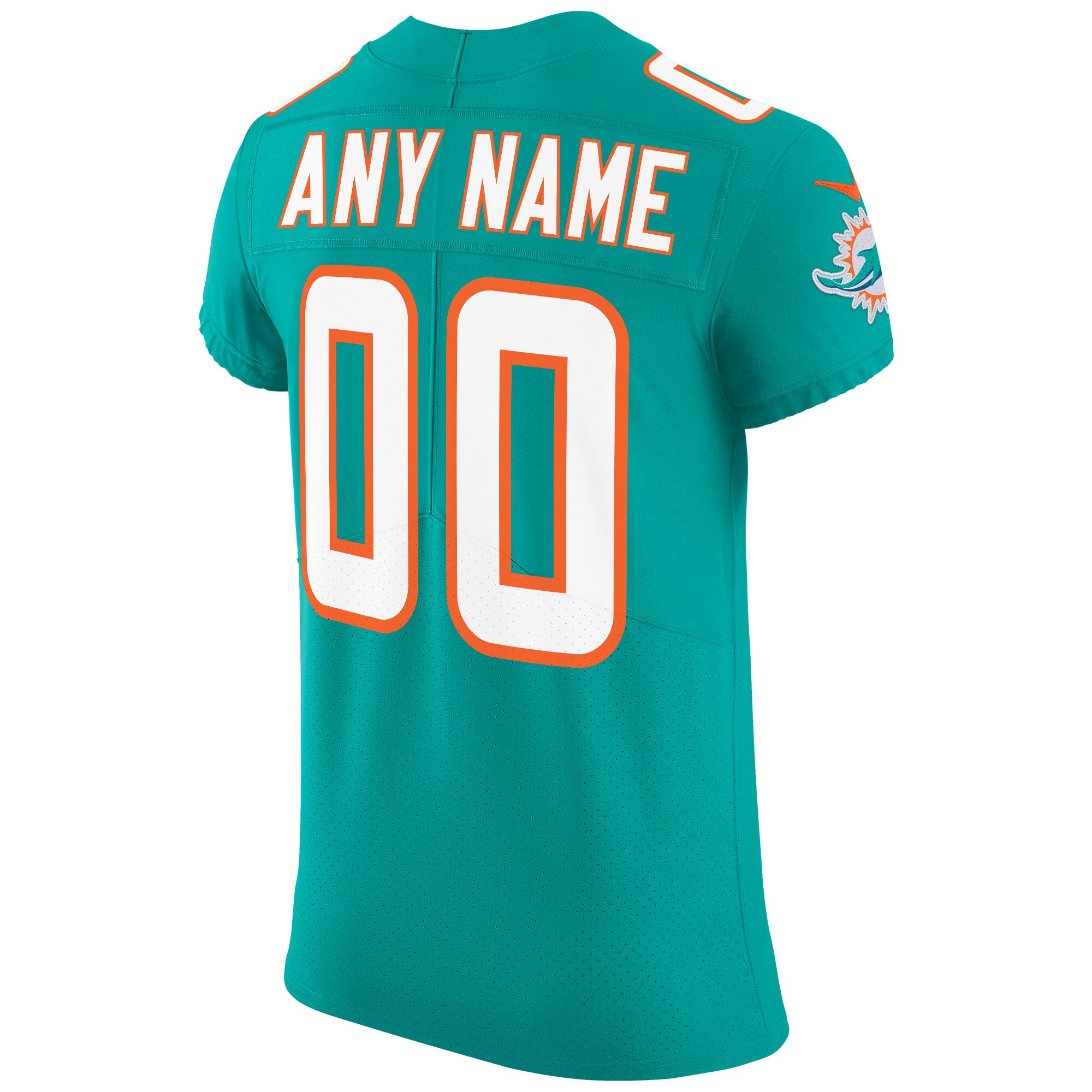 Miami Dolphins Vapor Untouchable Elite Custom Jersey – Aqua