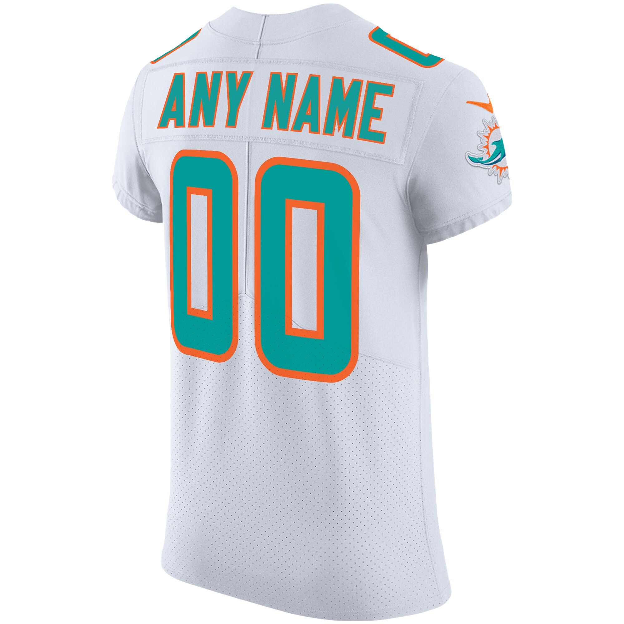 Miami Dolphins Vapor Untouchable Elite Custom Jersey – White