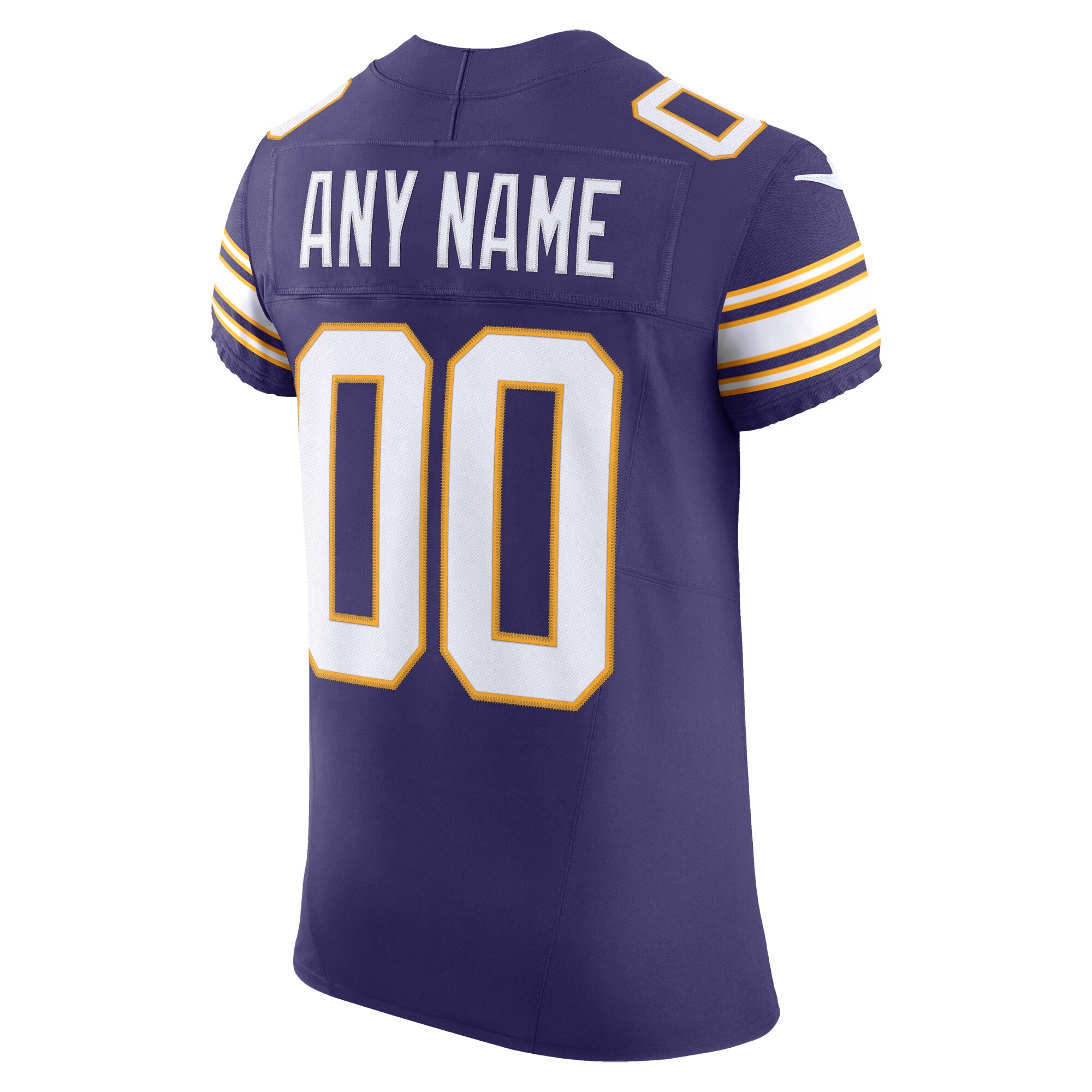 Minnesota Vikings Vapor F.u.s.e. Elite Custom Jersey – Purple