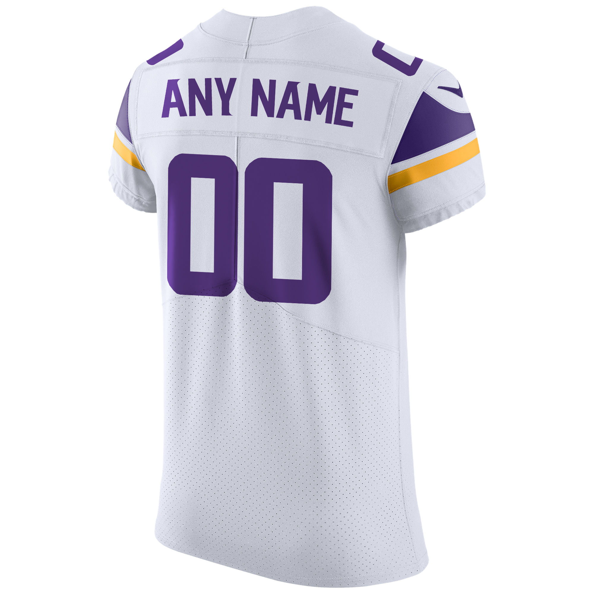 Minnesota Vikings Vapor Untouchable Elite Custom Jersey – White