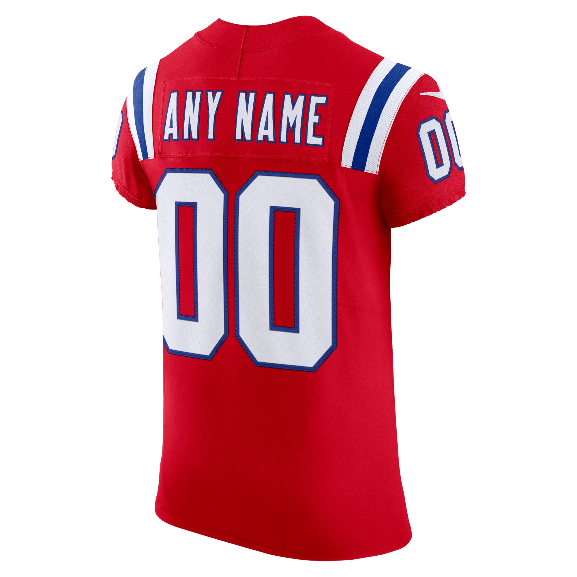 New England Patriots Vapor F.u.s.e. Elite Custom Jersey – Red