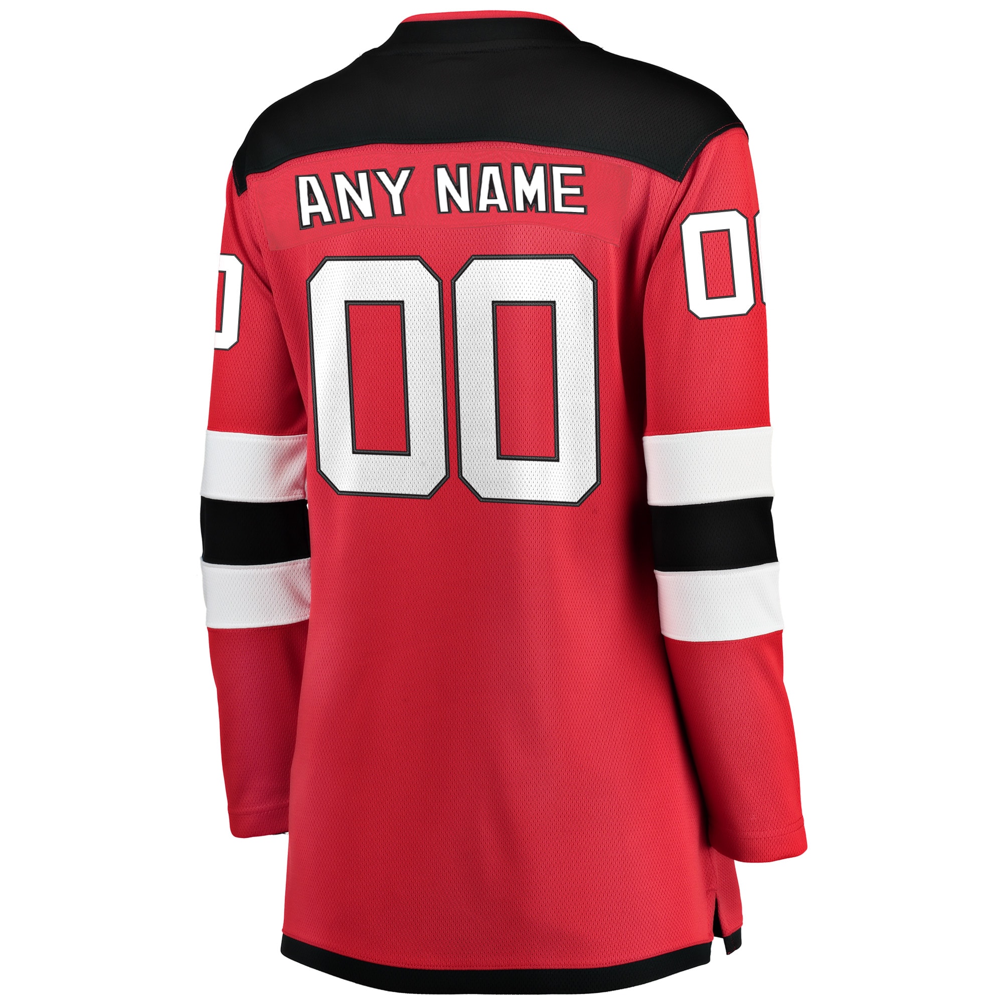 New Jersey Devils Fanatics Women’s Home Breakaway Custom Jersey – Red