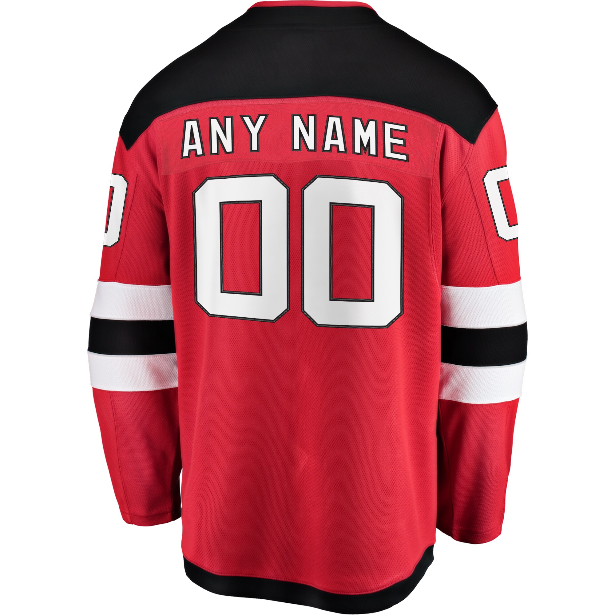 New Jersey Devils Fanatics Youth Home Breakaway Custom Jersey – Red