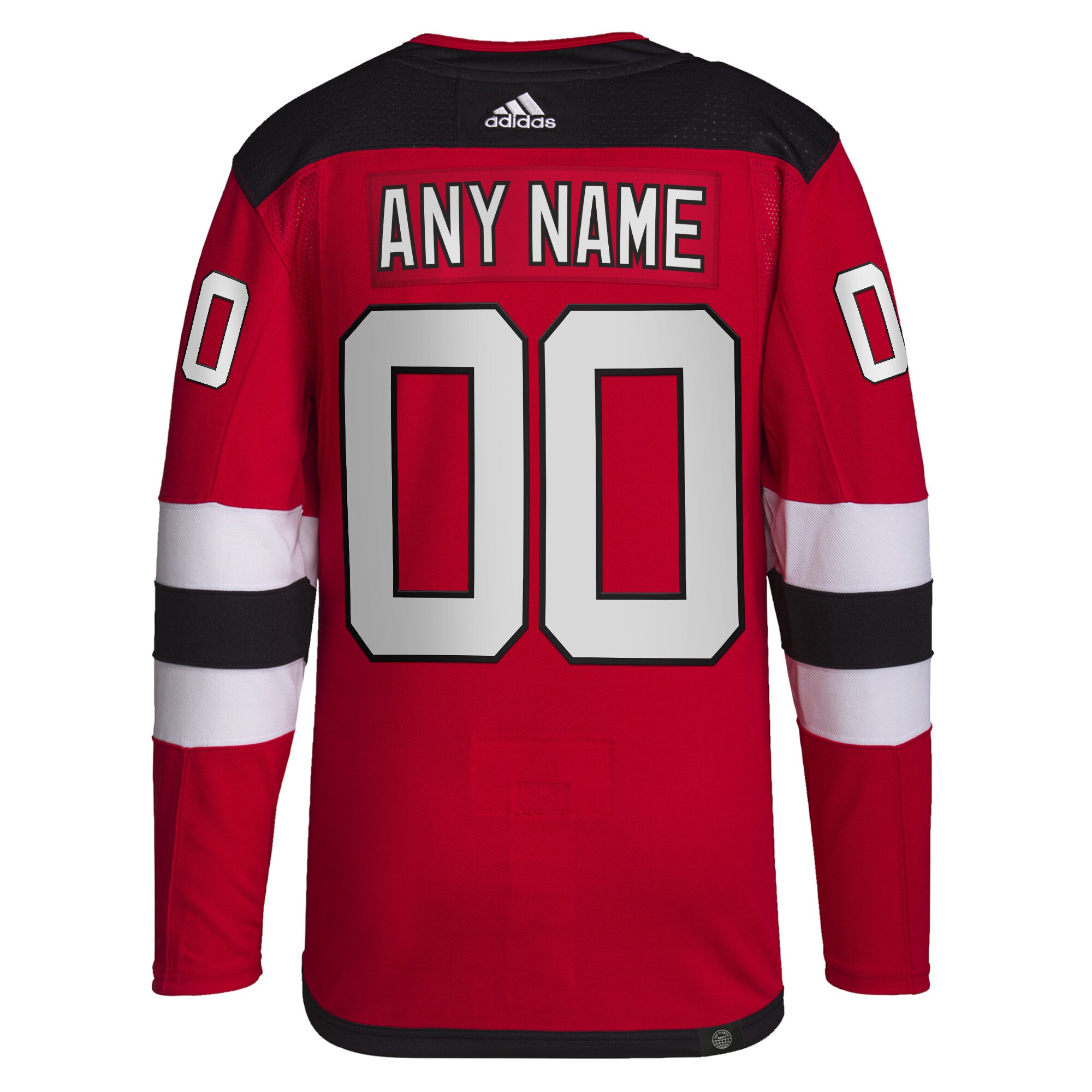New Jersey Devils Home Primegreen Custom Jersey – Red