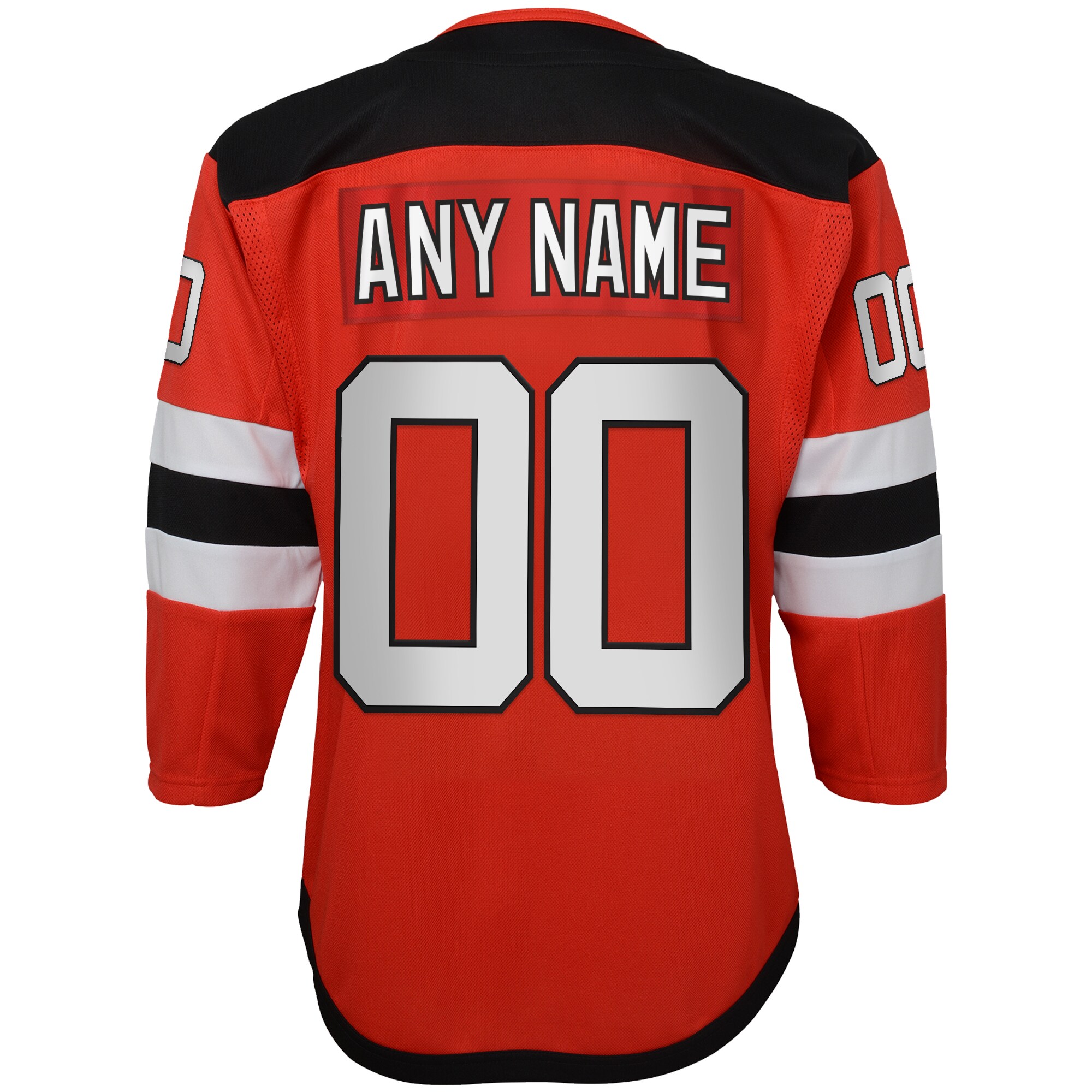New Jersey Devils Youth Home Premier Custom Jersey – Red