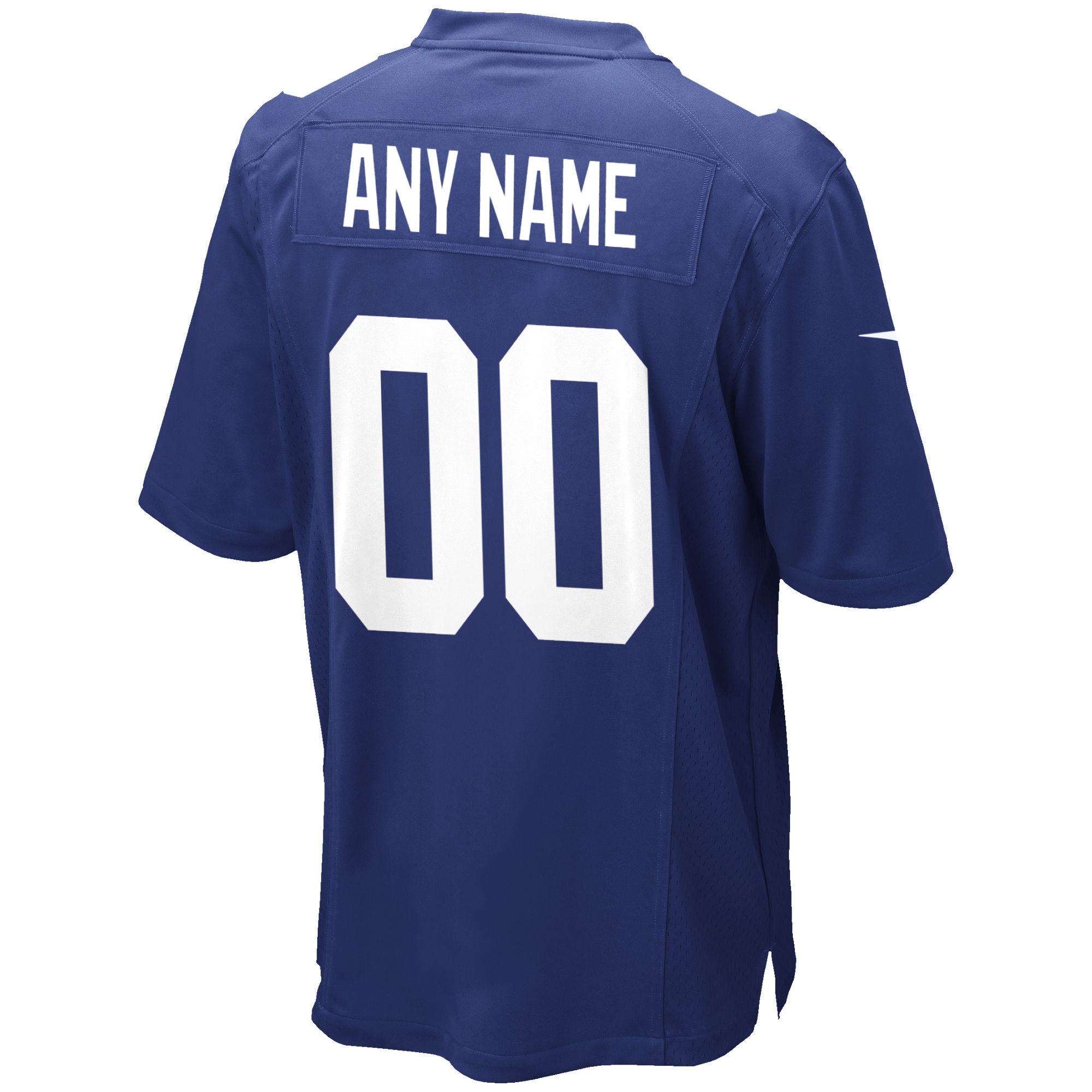 New York Giants Custom Game Jersey – Royal