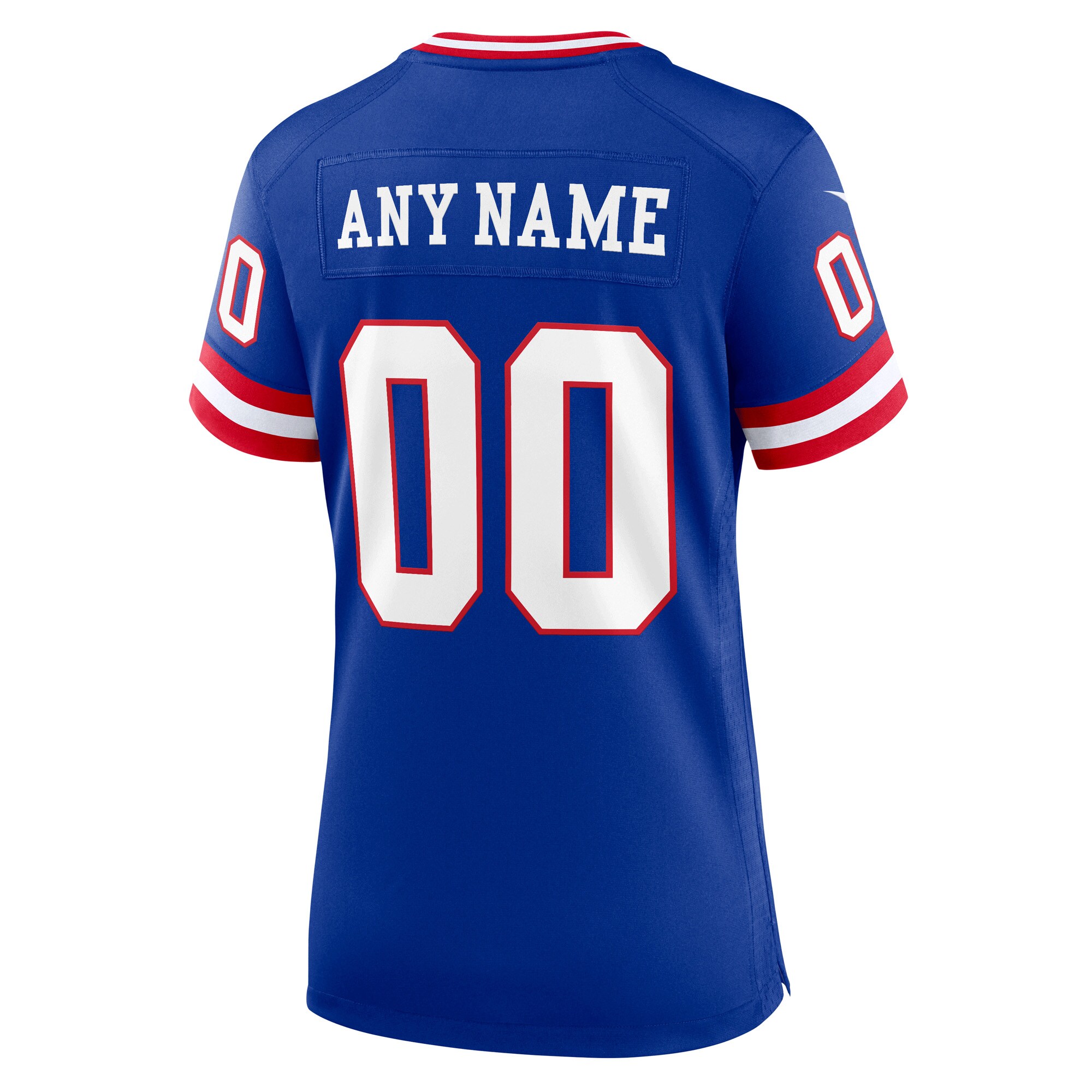 New York Giants Women’s Classic Custom Game Jersey – Royal