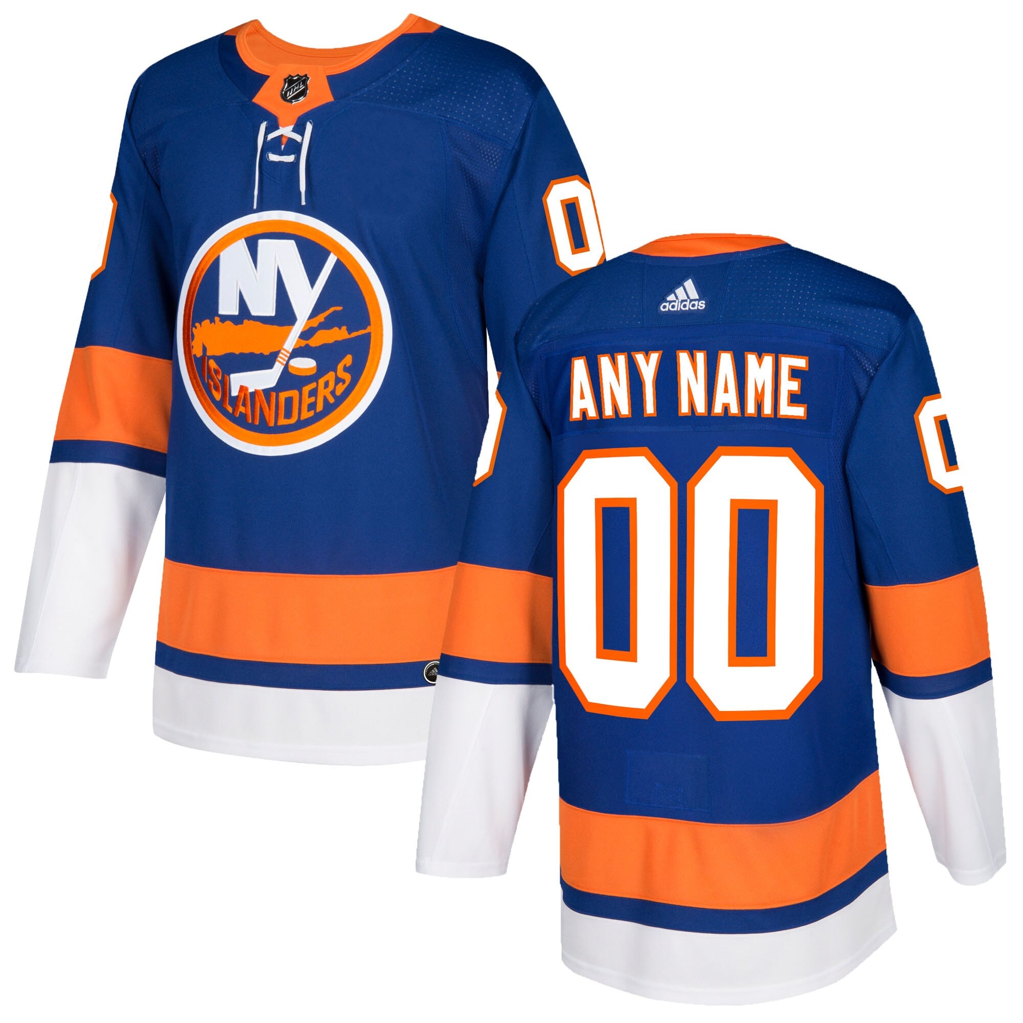New York Islanders Custom Jersey - Royal