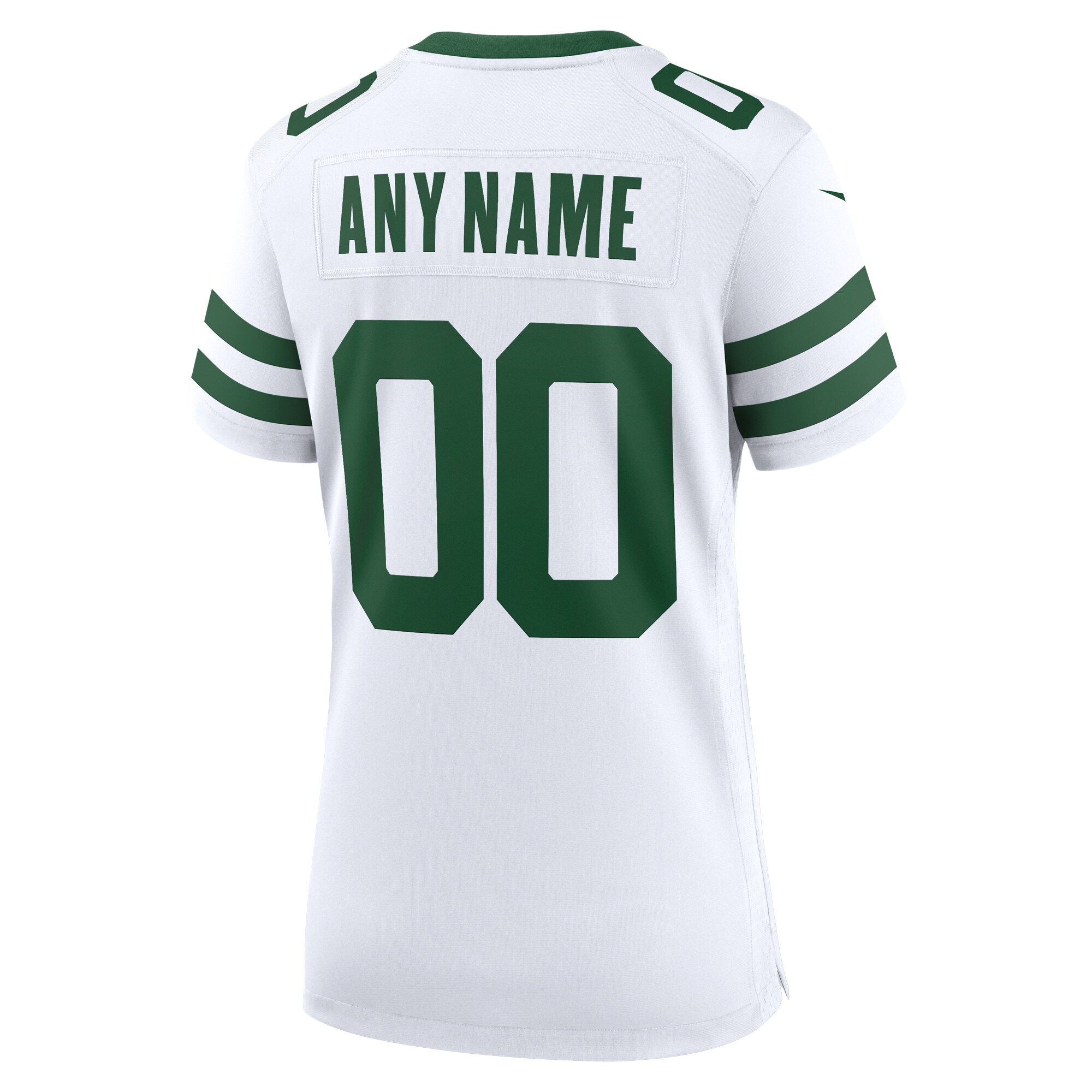 New York Jets Women’s Custom Game Jersey – Legacy White