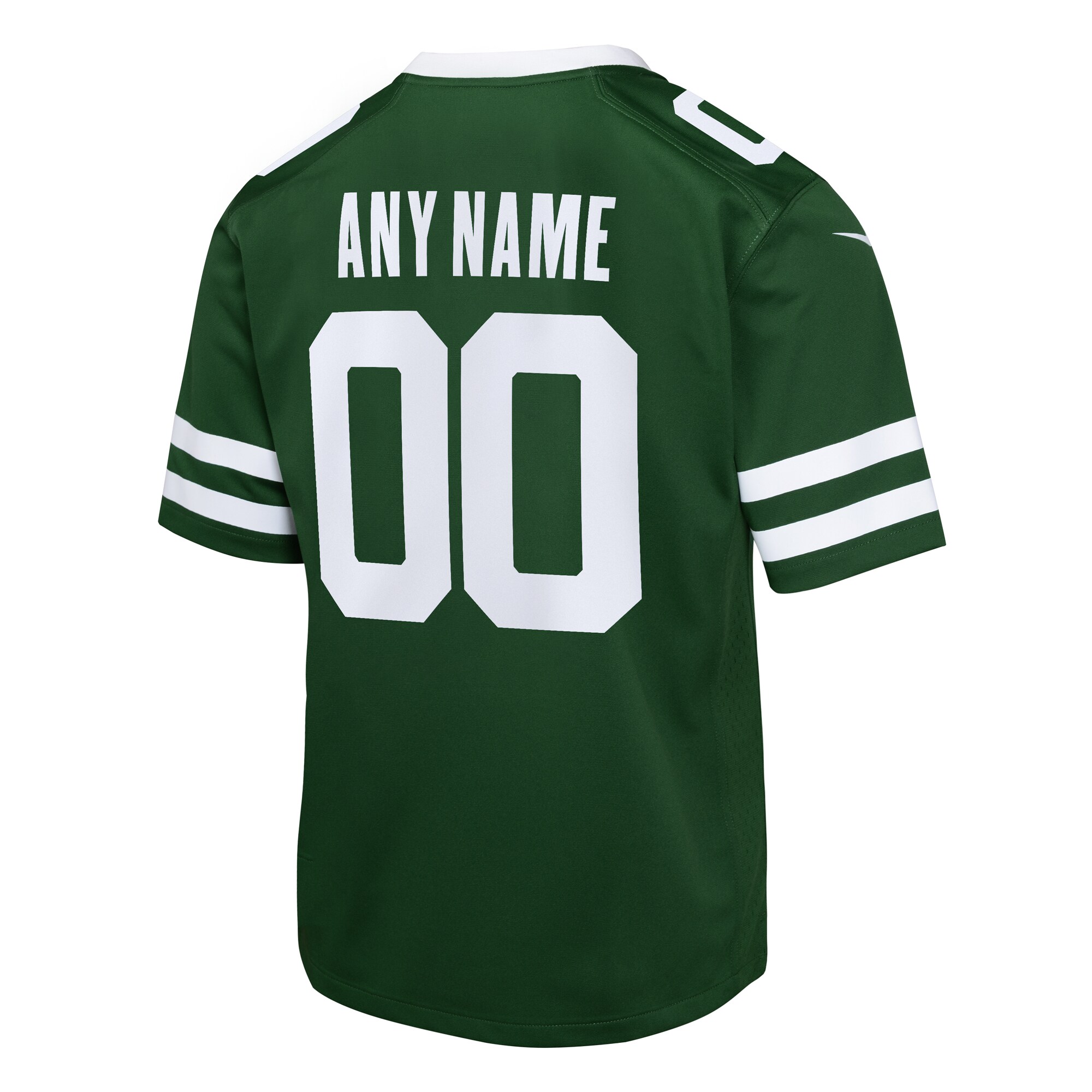 New York Jets Youth Custom Game Jersey – Legacy Green