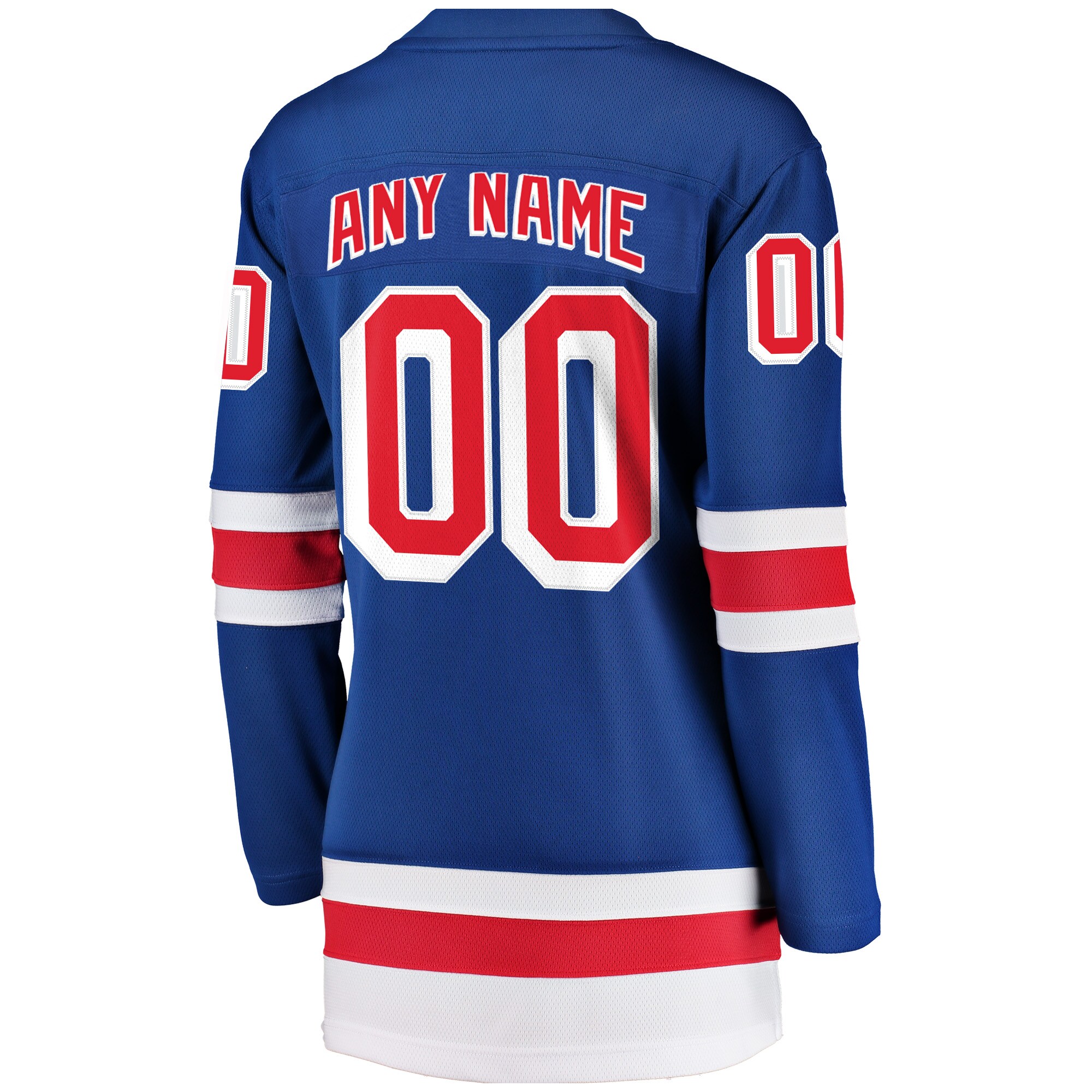 New York Rangers Fanatics Women’s Home Breakaway Custom Jersey – Blue