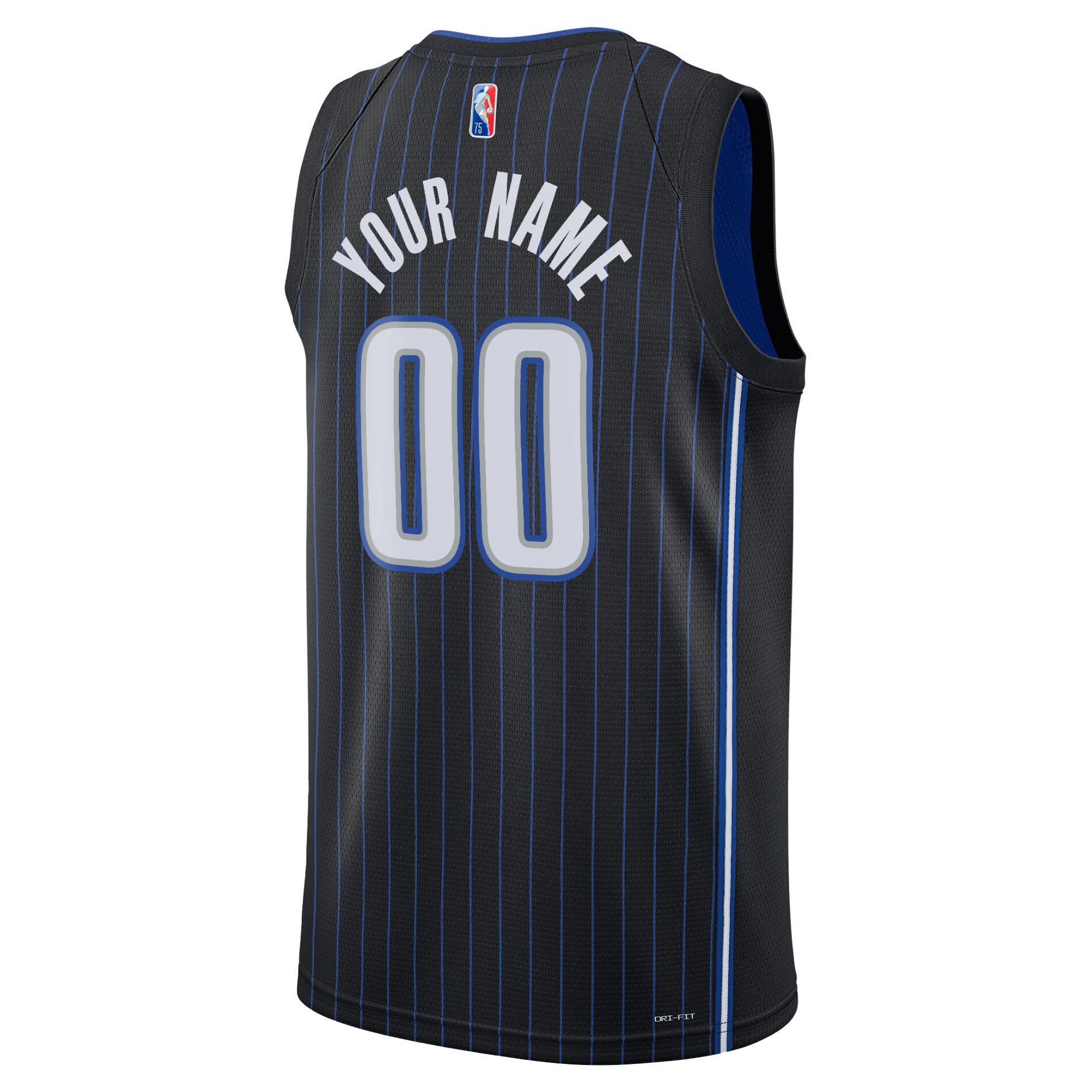 Orlando Magic 2021/22 Diamond Swingman Custom Jersey – Icon Edition – Black