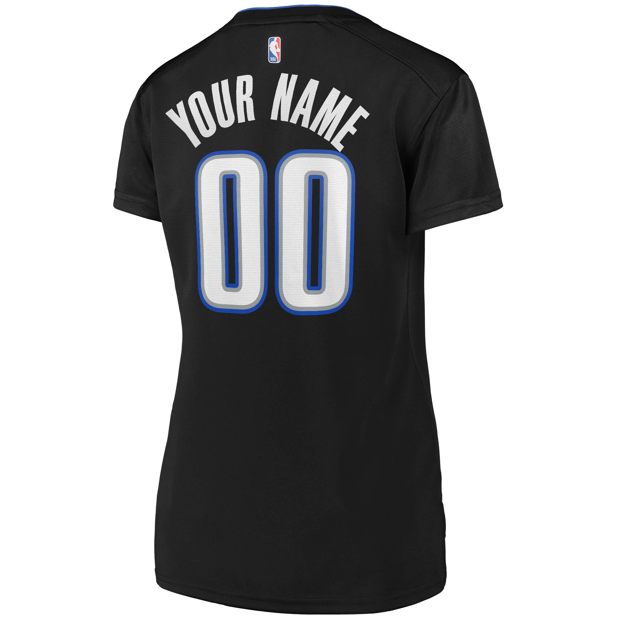 Orlando Magic Fanatics Women’s Fast Break Custom Jersey Black – Icon Edition