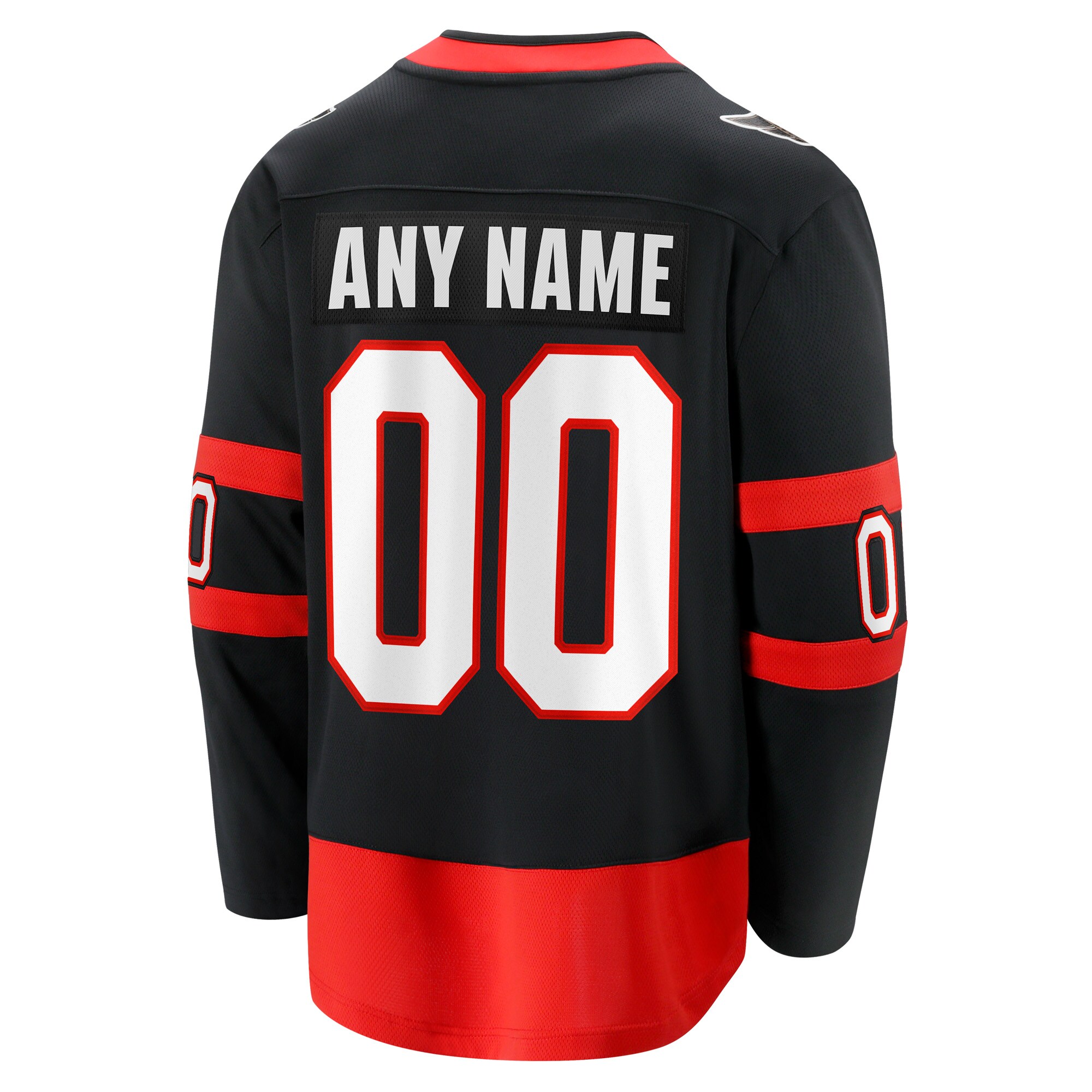 Ottawa Senators Fanatics Home Custom Breakaway Jersey – Black