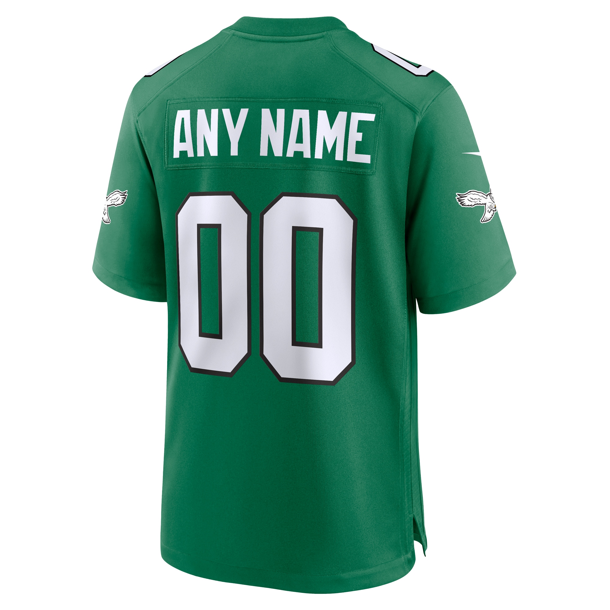 Philadelphia Eagles Alternate Custom Game Jersey – Kelly Green