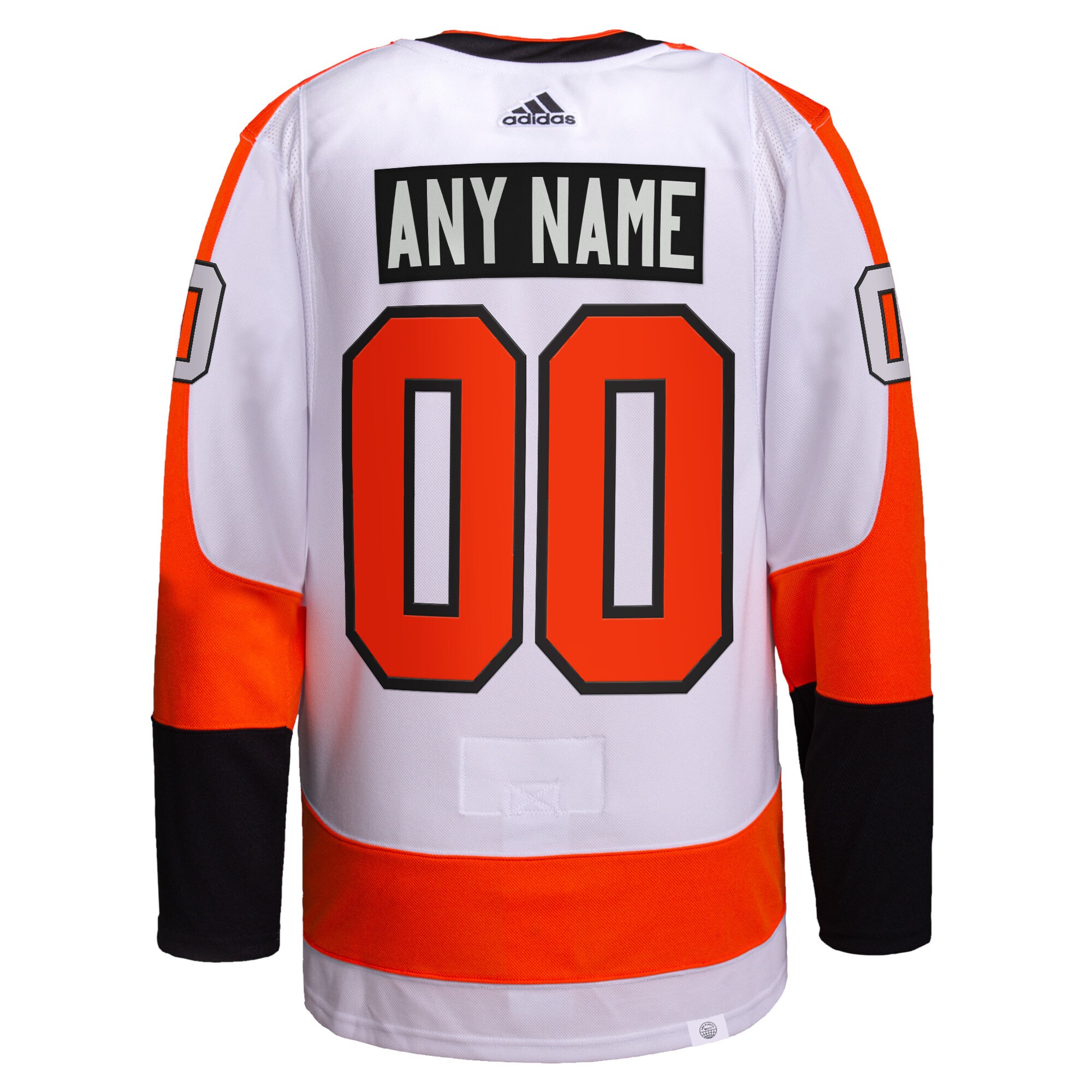 Philadelphia Flyers Away Primegreen Custom Jersey – White