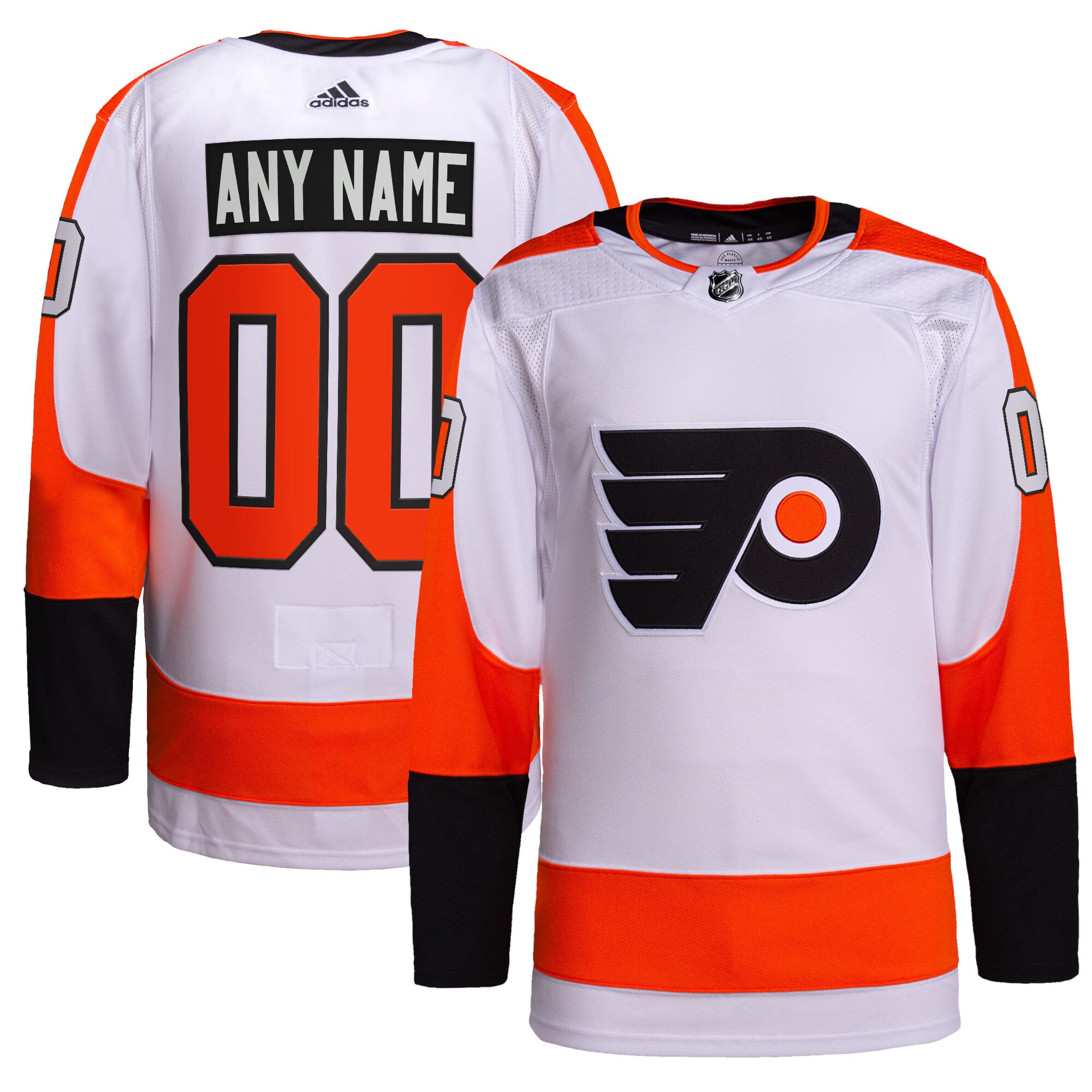 Philadelphia Flyers Away Primegreen Custom Jersey - White