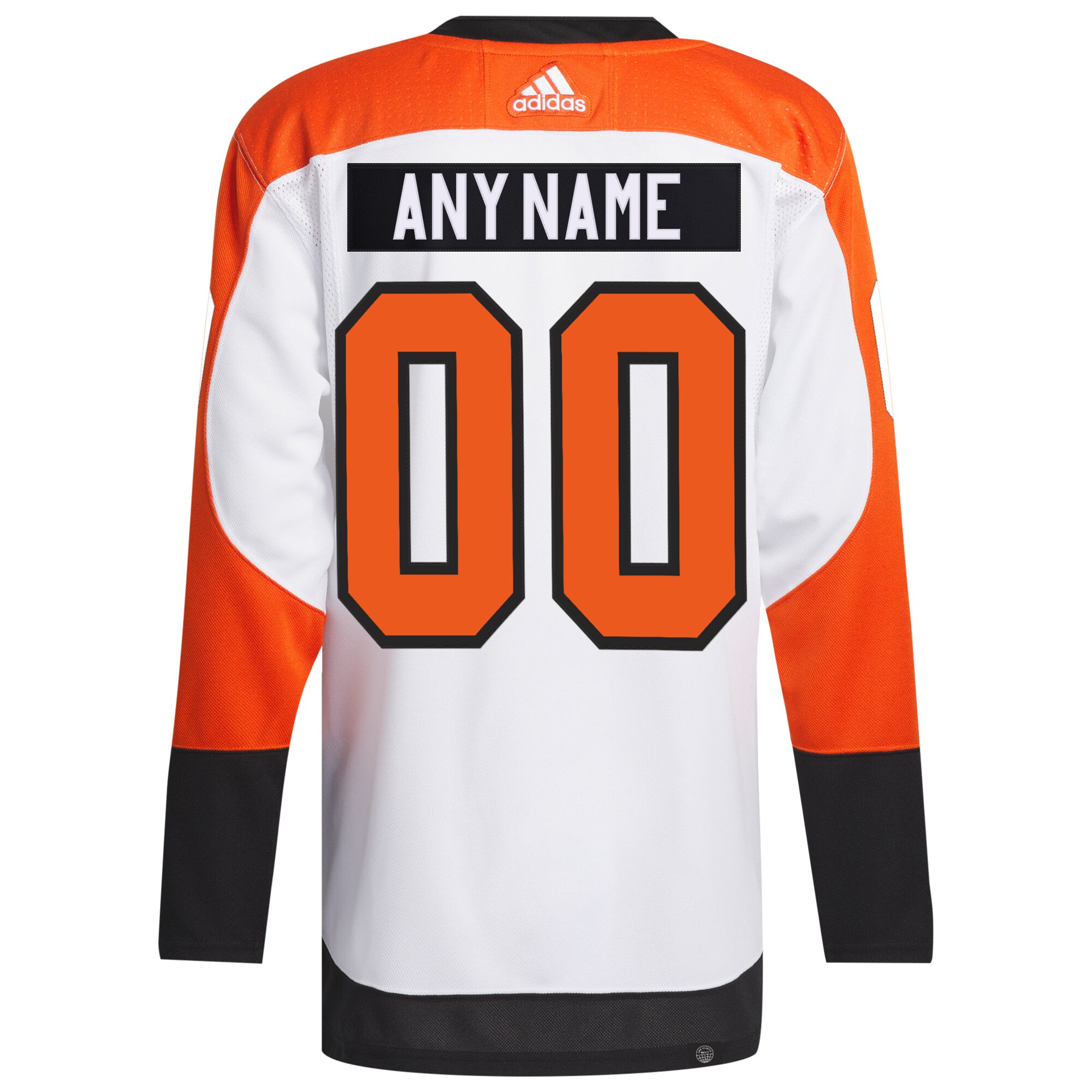 Philadelphia Flyers Away Primegreen Custom Jersey – White