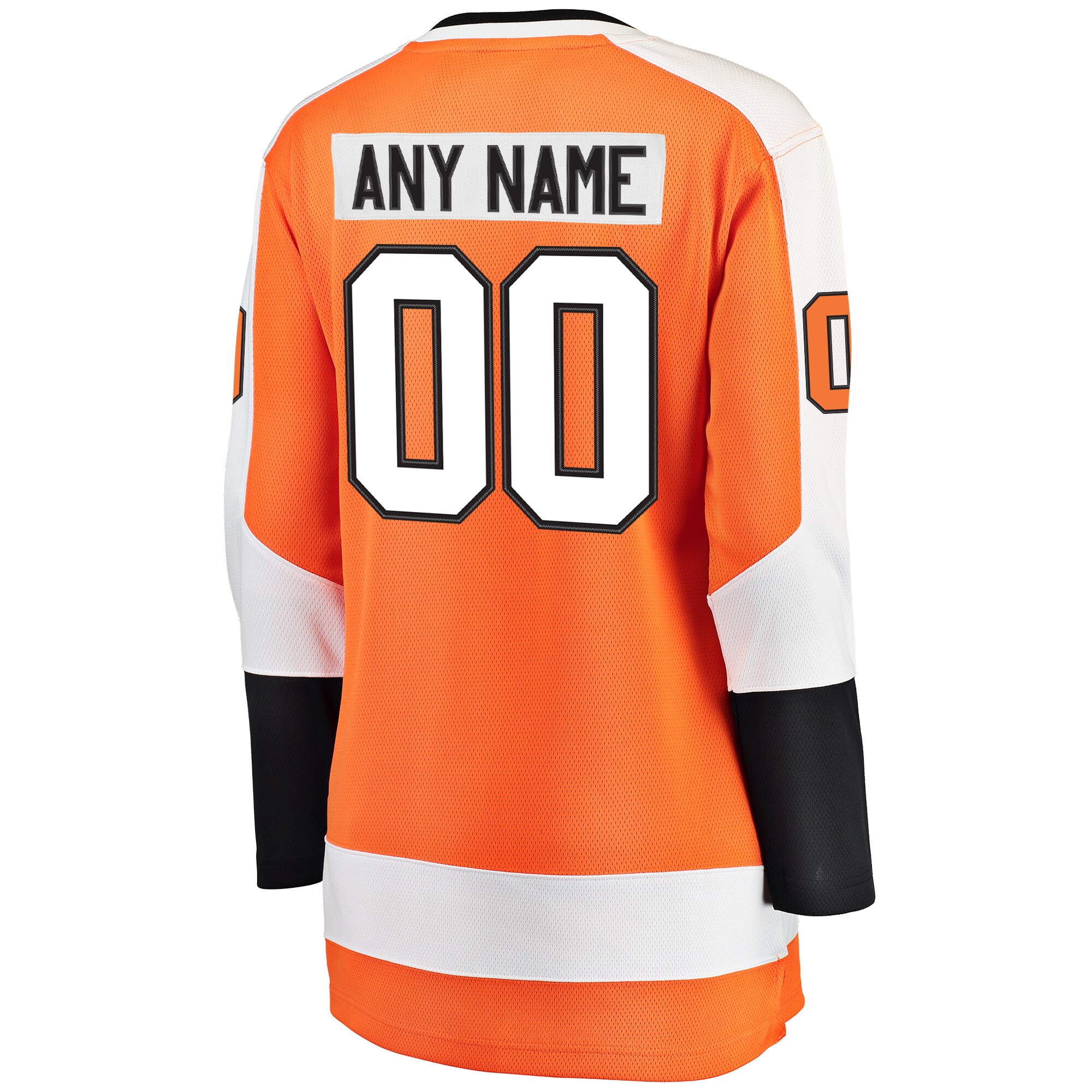 Philadelphia Flyers Fanatics Women’s Home Breakaway Custom Jersey – Orange
