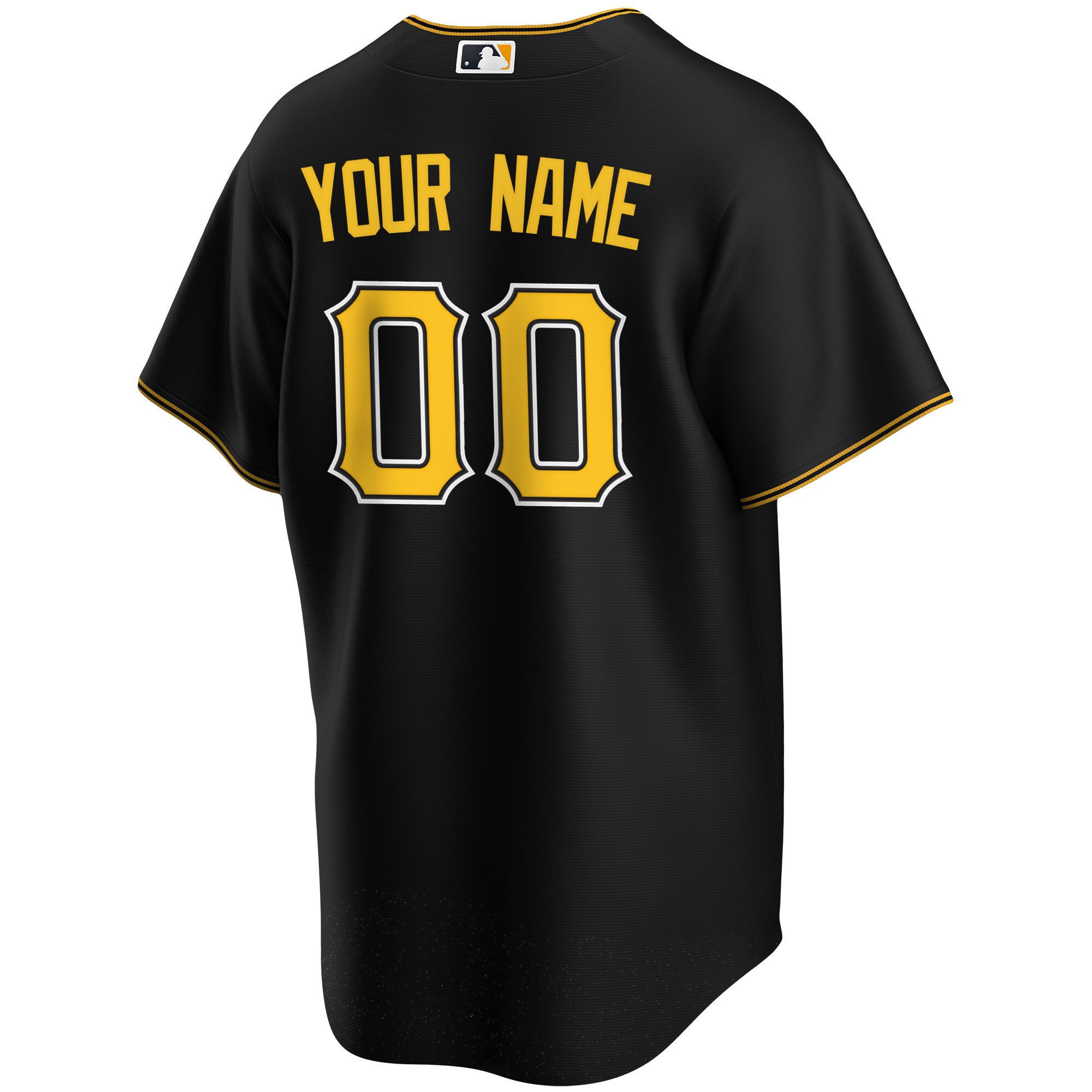 Pittsburgh Pirates Alternate Custom Jersey – Black