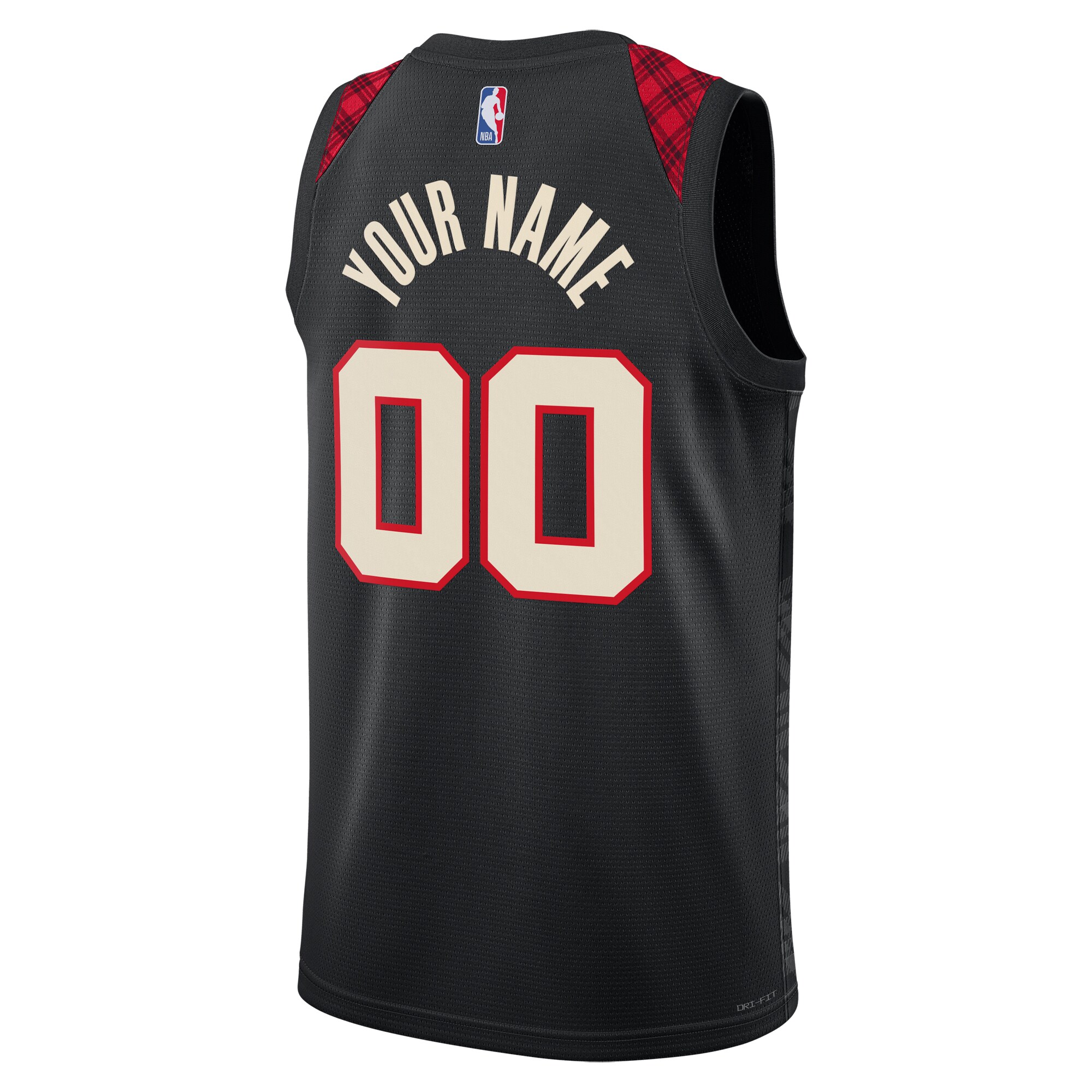 Portland Trail Blazers Unisex 2023/24 Custom Swingman Jersey – Black – City Edition